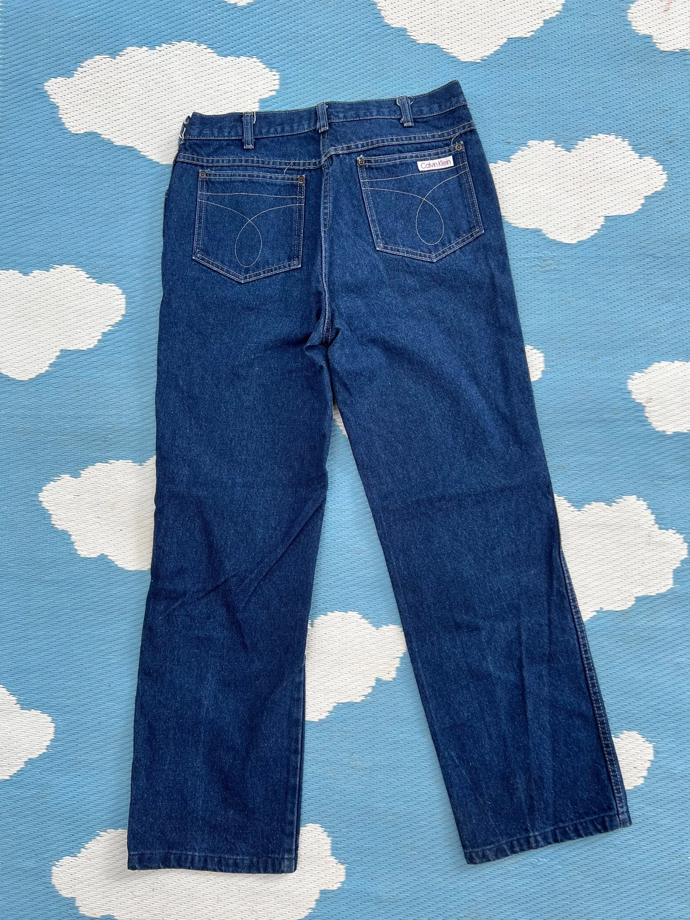 Blue Straight Leg Jeans by Calvin Klein - Image 2