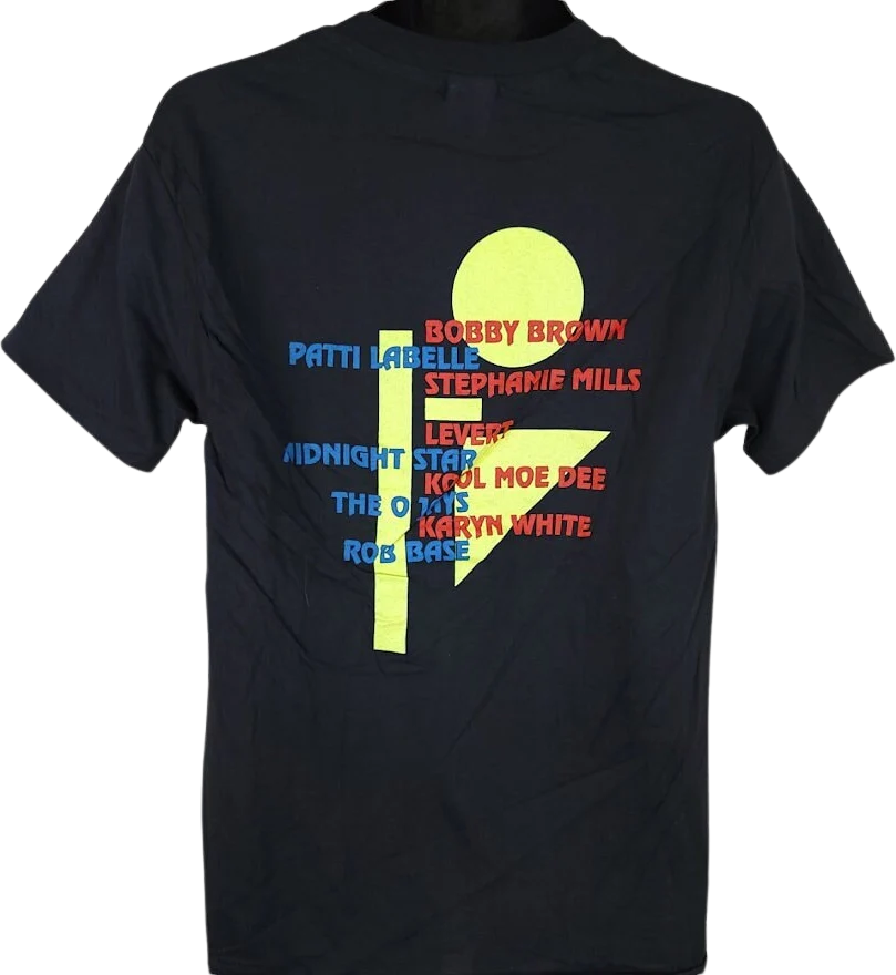 Bobby Brown T-Shirt Vintage 80s Midnight Star Rob Base The O Jays Made In Usa Mens Size Medium