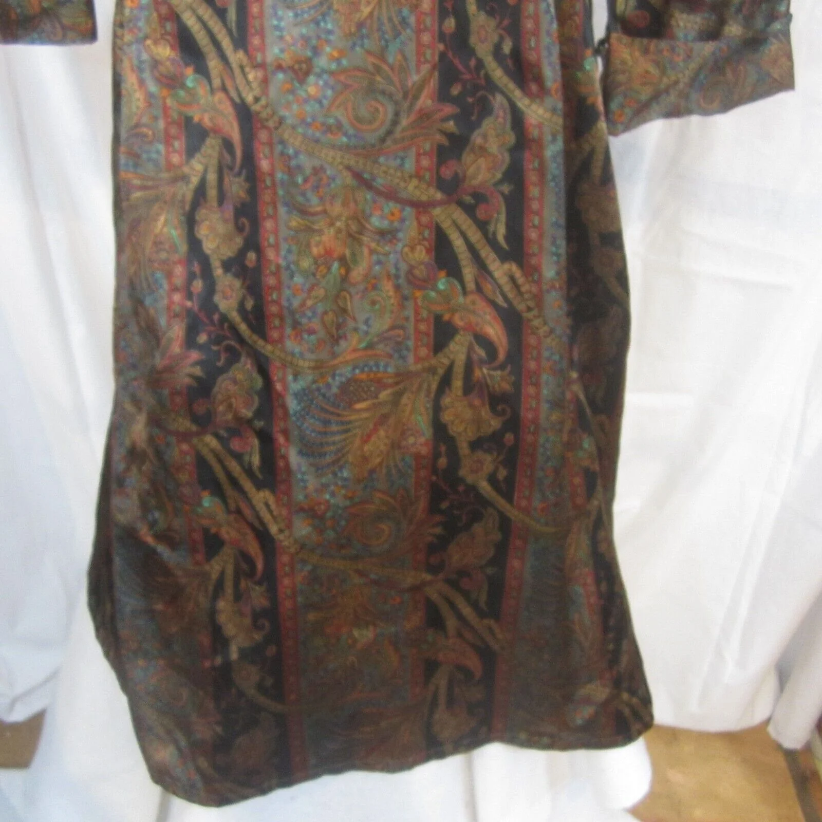 Body Drama Vintage Robe Paisley Print by Body Drama Lingerie - Image 7