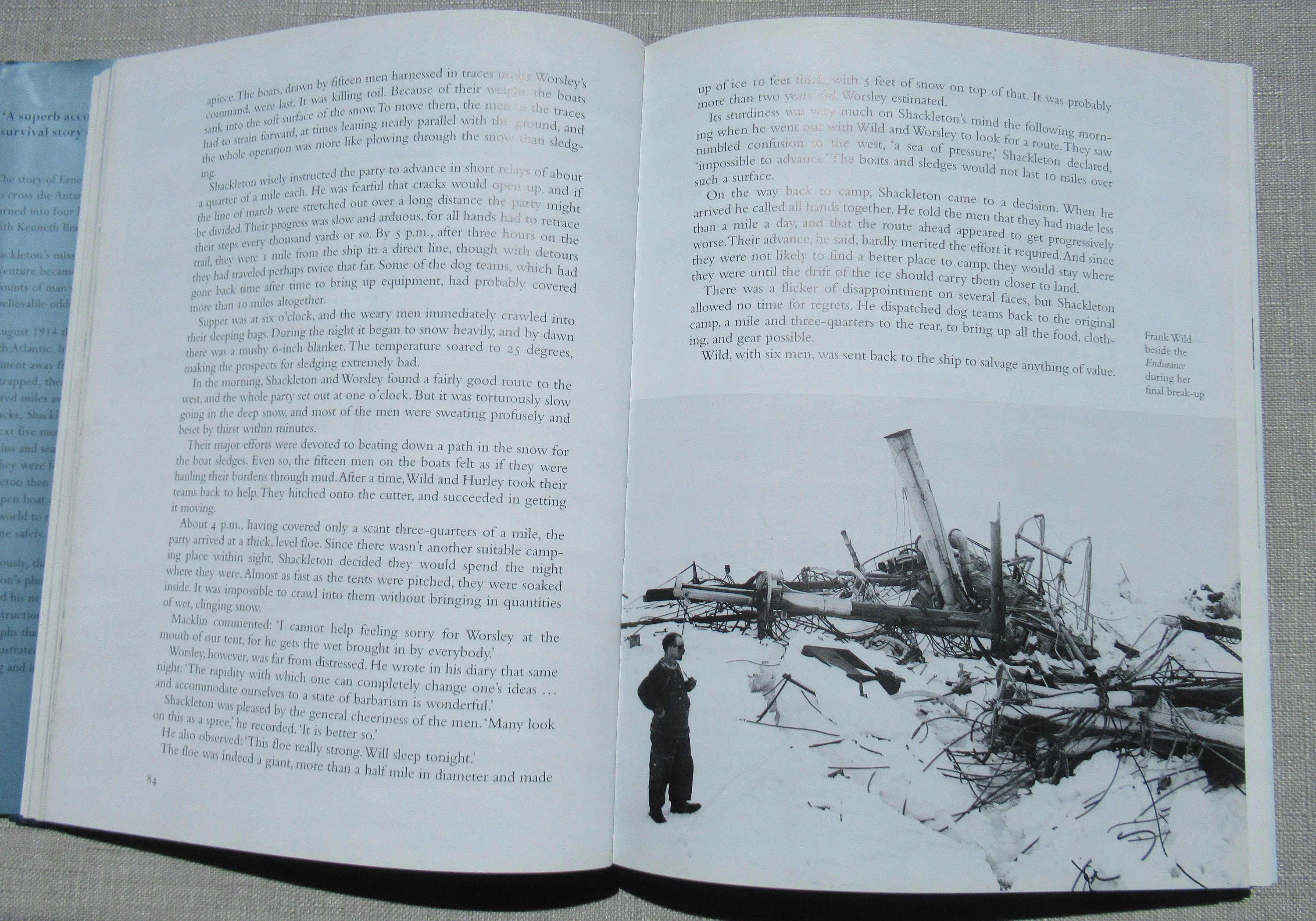 Book: Endurance Shackleton's Incredible Voyage To The Antarctic, Hardcover Orion Publishing Group, Printed In London, Uk by Alfred Lansing - Image 3