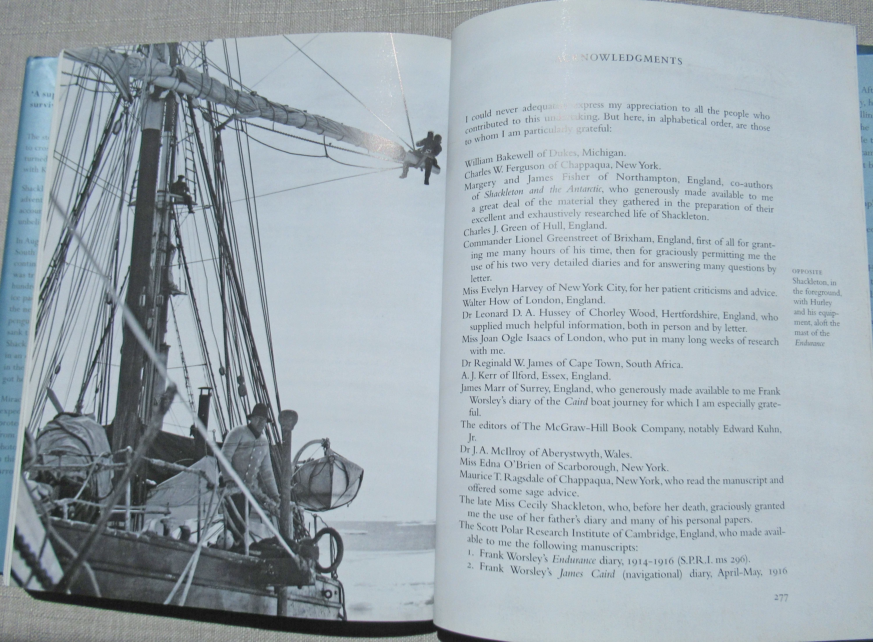 Book: Endurance Shackleton's Incredible Voyage To The Antarctic, Hardcover Orion Publishing Group, Printed In London, Uk by Alfred Lansing - Image 5
