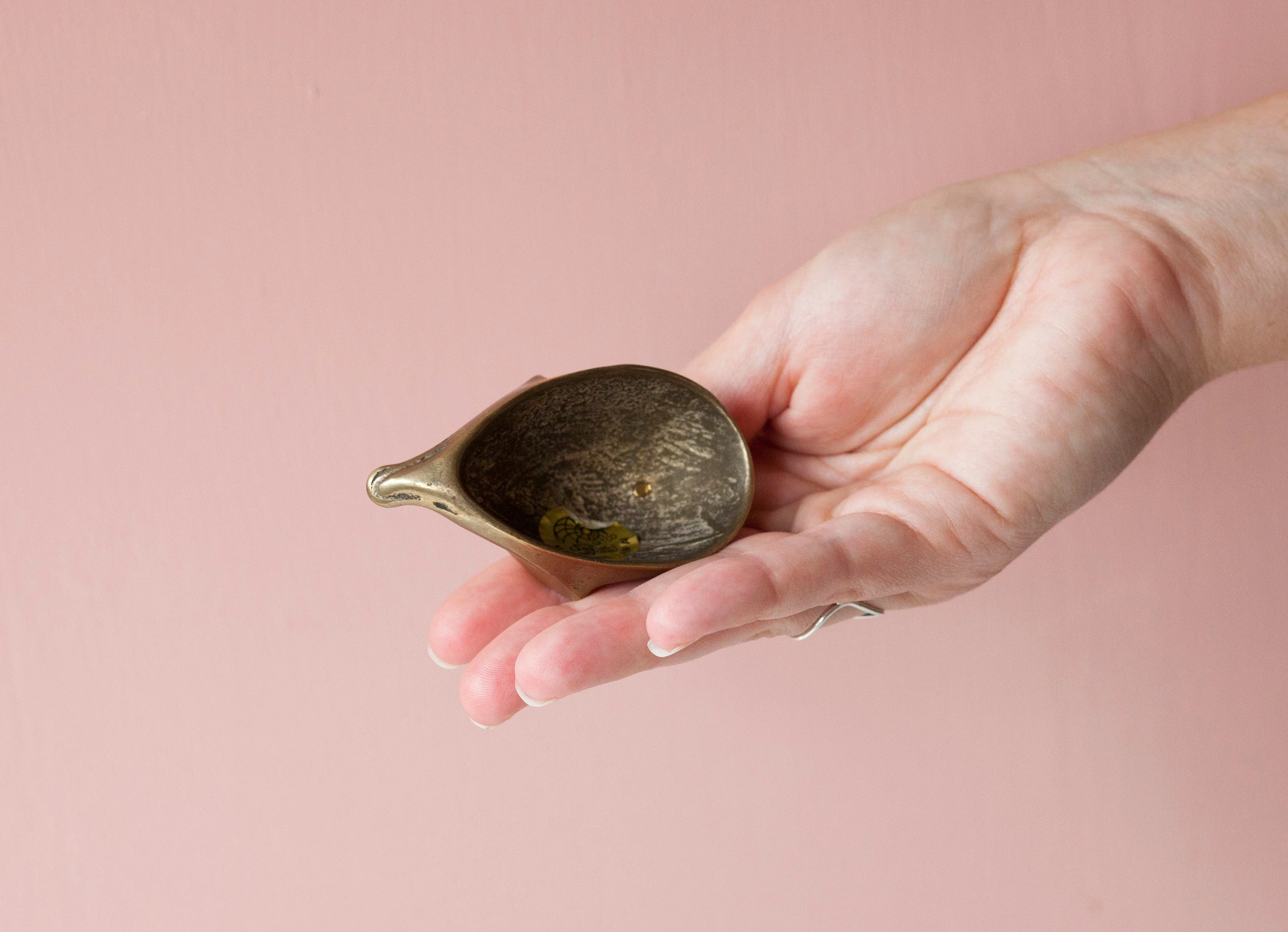Brass Mouse with Long Tail Figure Vintage by Gatco - Image 9