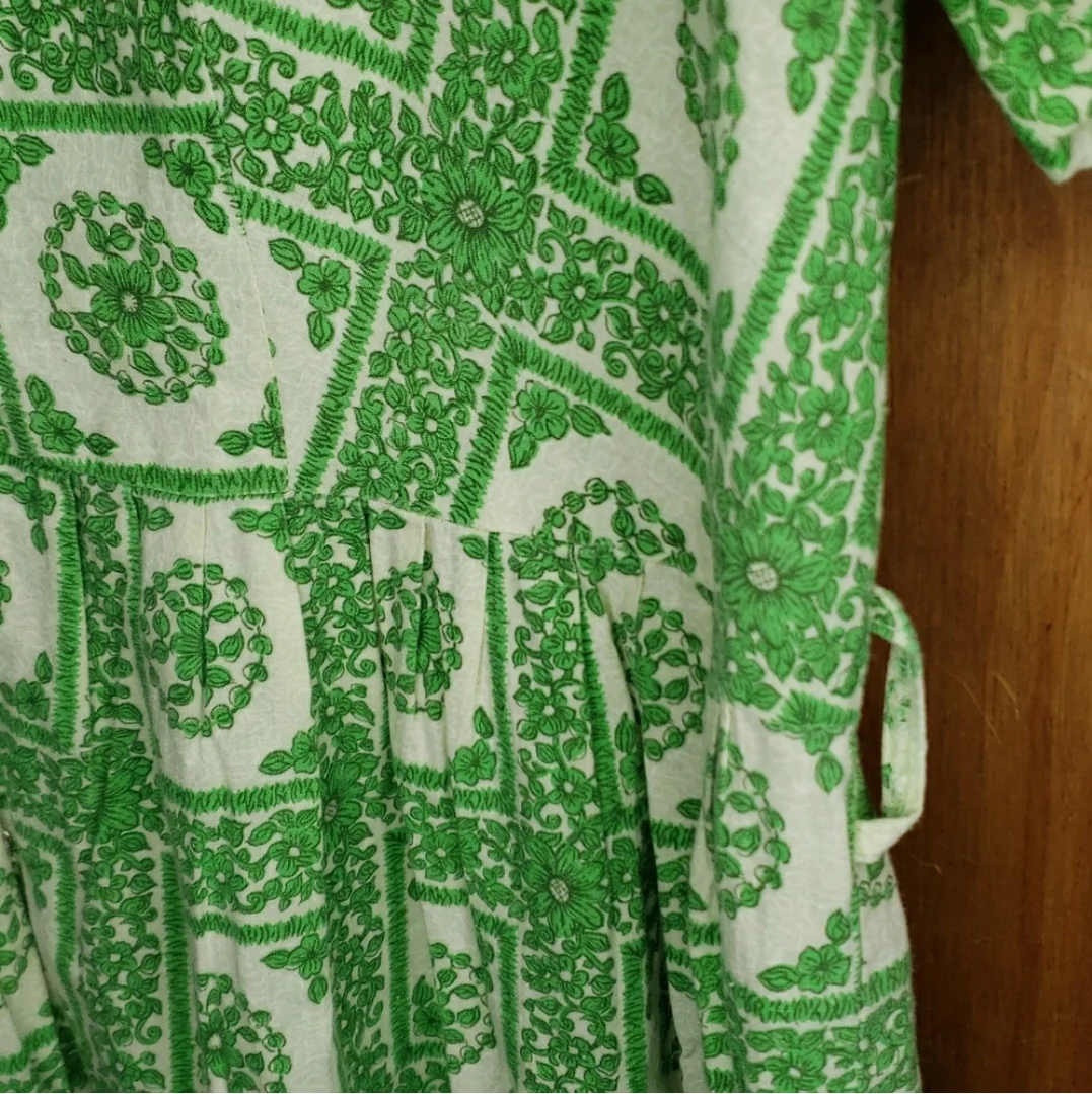 Brentwood Green Button Up Dress By Penney's - Image 13