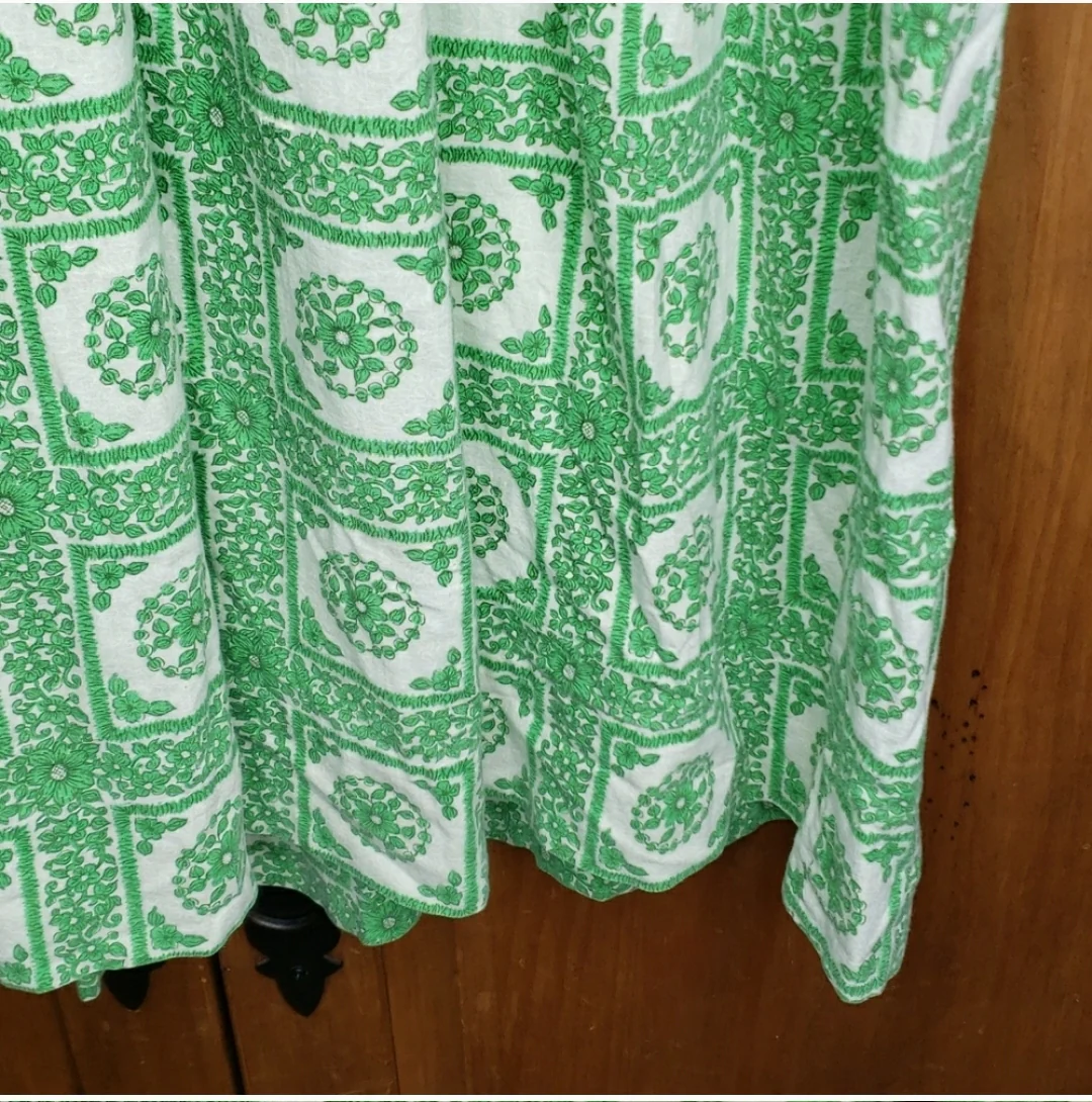 Brentwood Green Button Up Dress By Penney's - Image 15