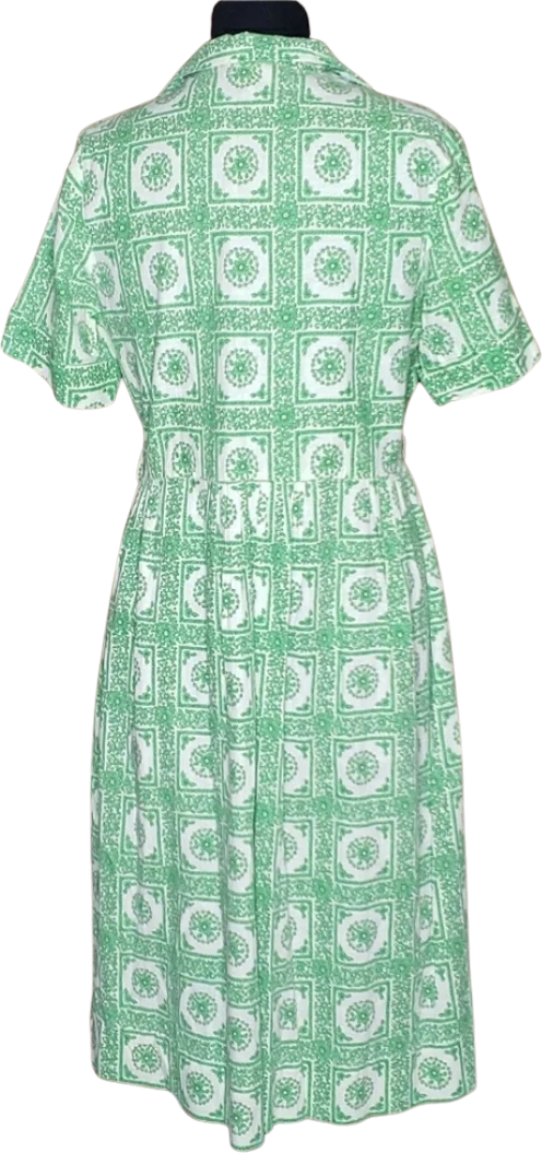 Brentwood Green Button Up Dress By Penney's - Image 2
