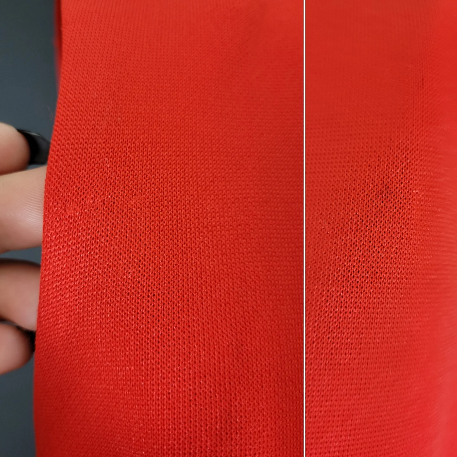 Bright Red Sleeveless Empire Waist Maxi Dress By Leslie Fay Knits - Image 14
