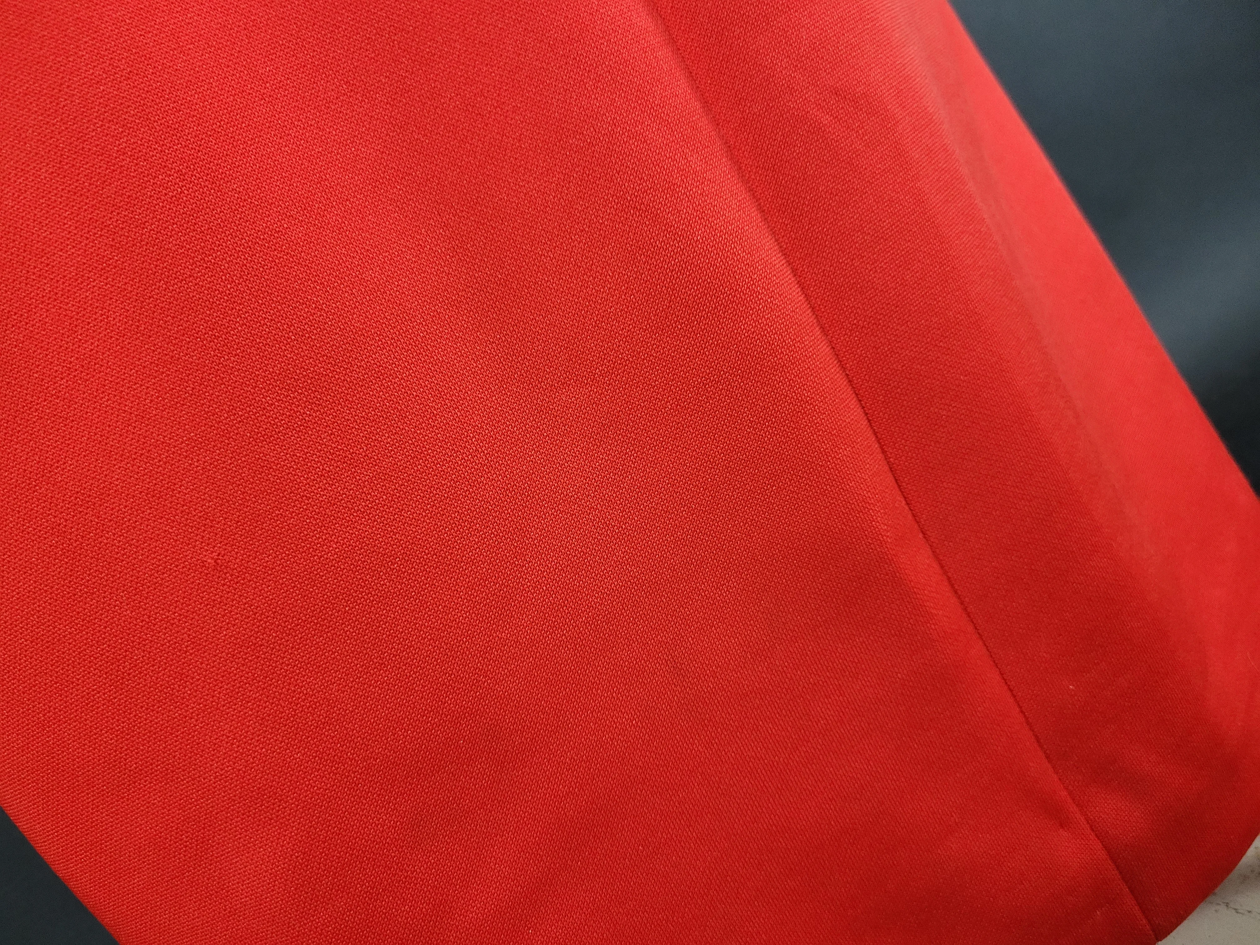 Bright Red Sleeveless Empire Waist Maxi Dress By Leslie Fay Knits - Image 15