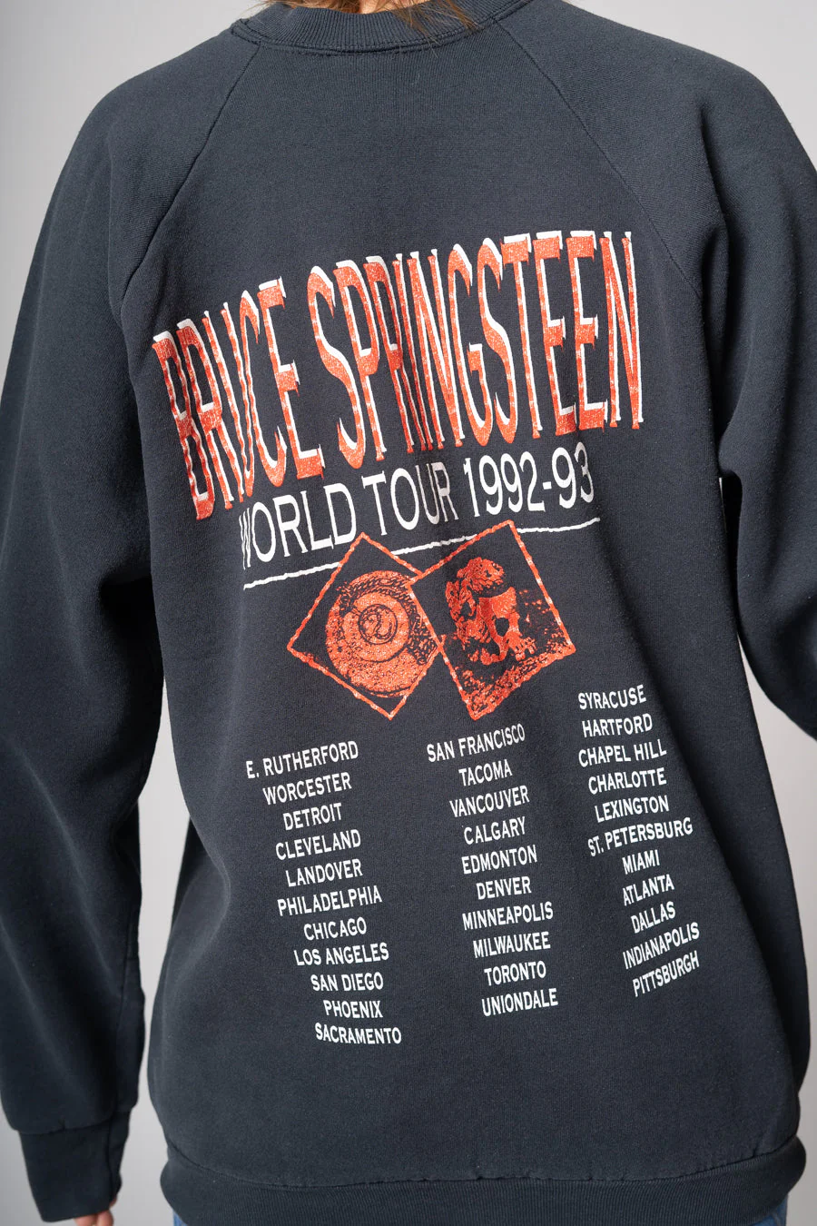 Bruce Springsteen 90s World Tour Sweatshirt - Image 4