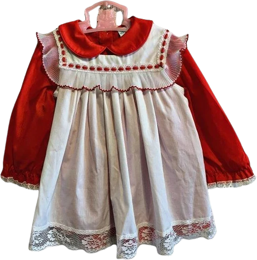 Bryan Lace Dress And Pinafore By Bryan