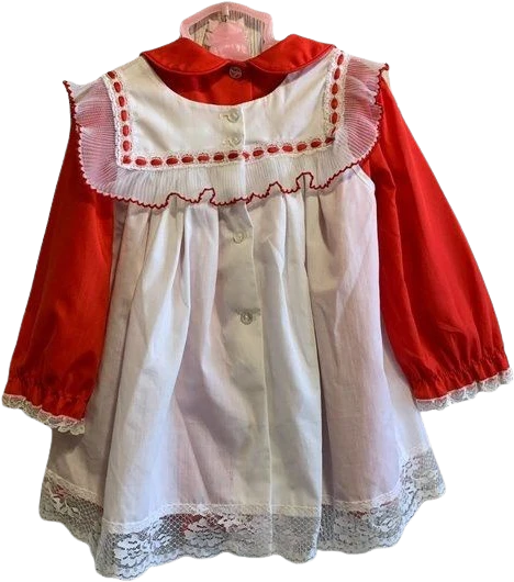 Bryan Lace Dress And Pinafore By Bryan - Image 2