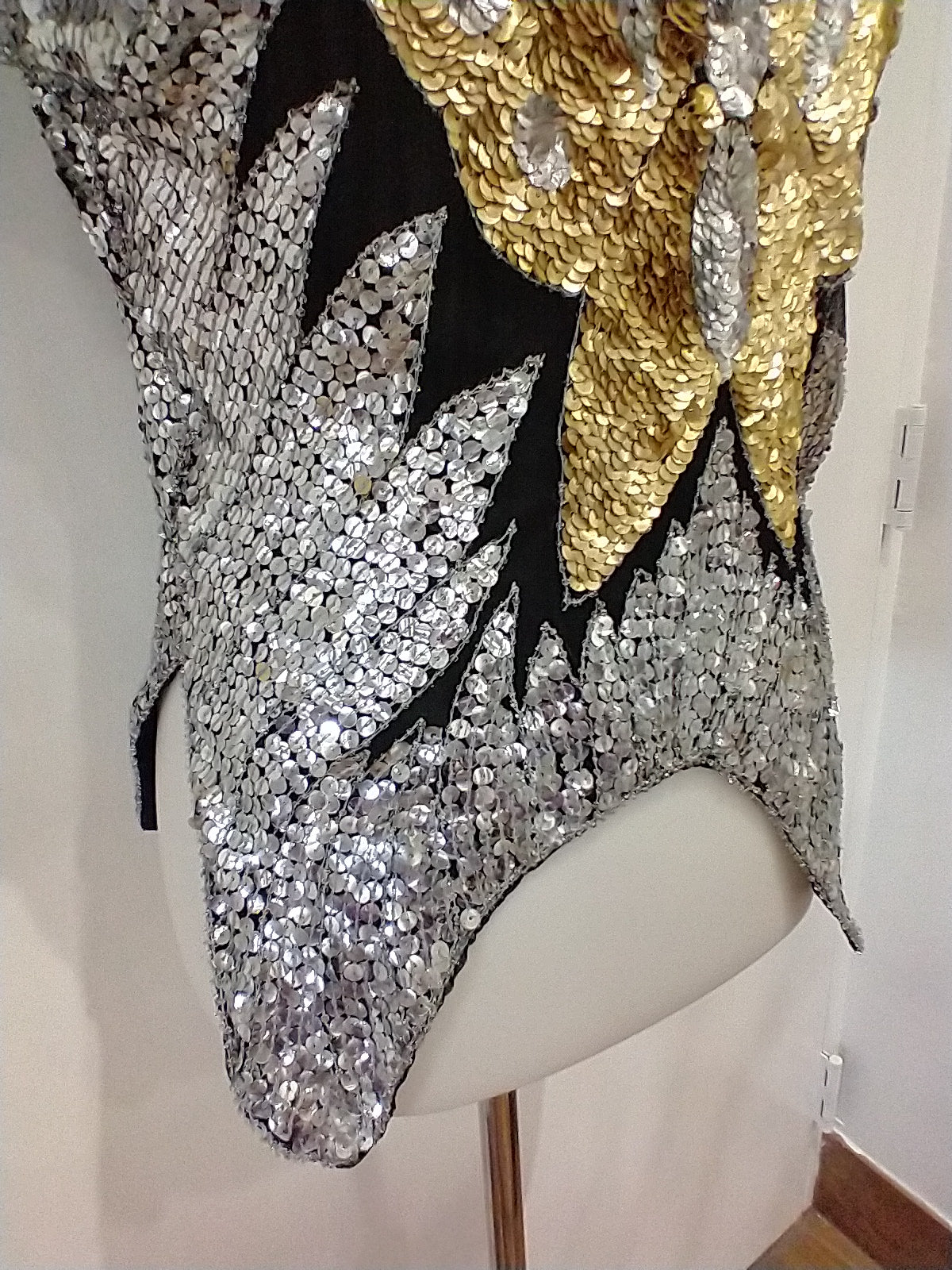 Butterfly Sequined Blouse By Orlet's - Image 6