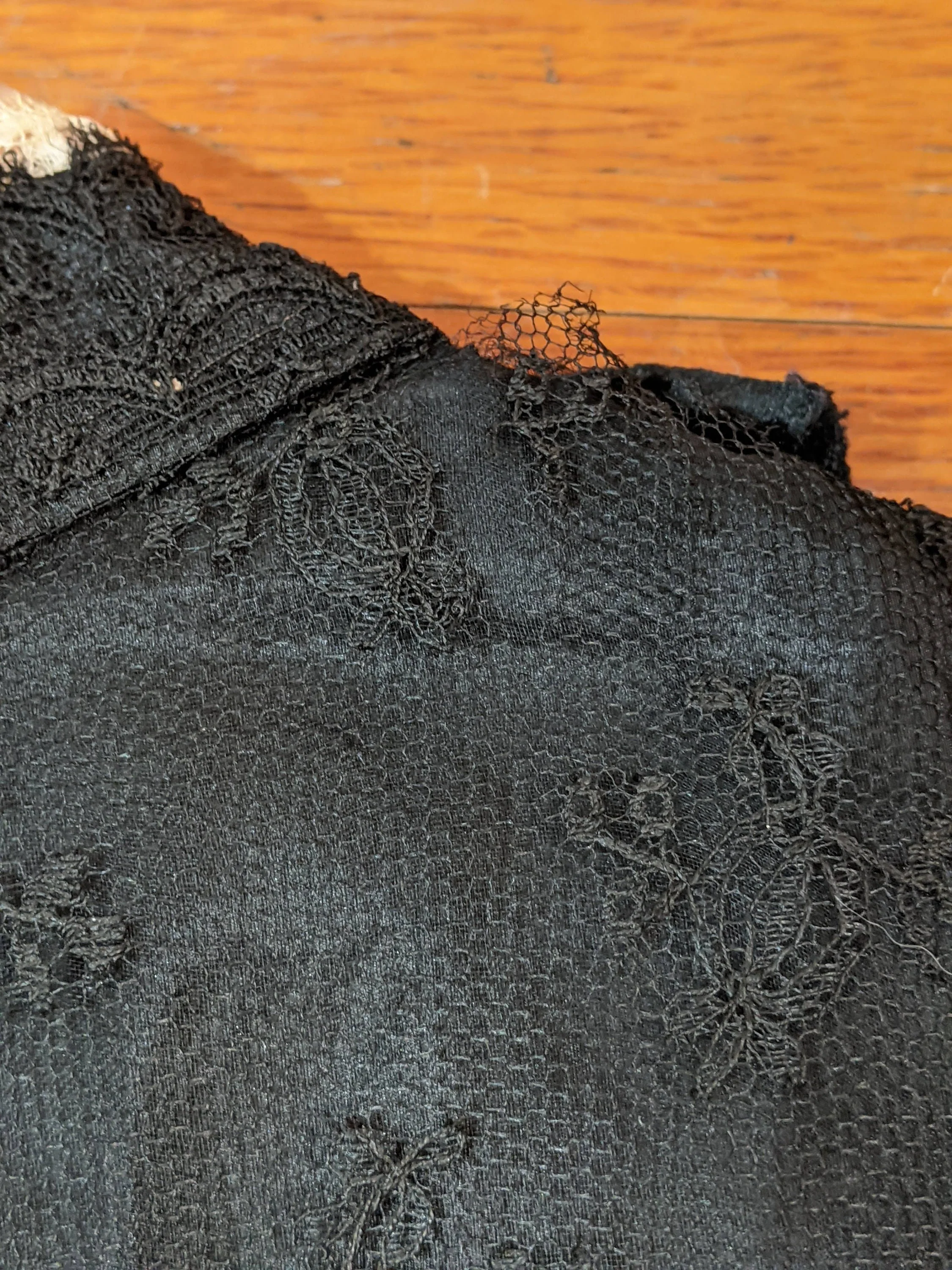 C. Edwardian Black Pink Silk Bodice Antique Clothing Edwardian Shirtwaist Blouse Historical Fashion - Image 8