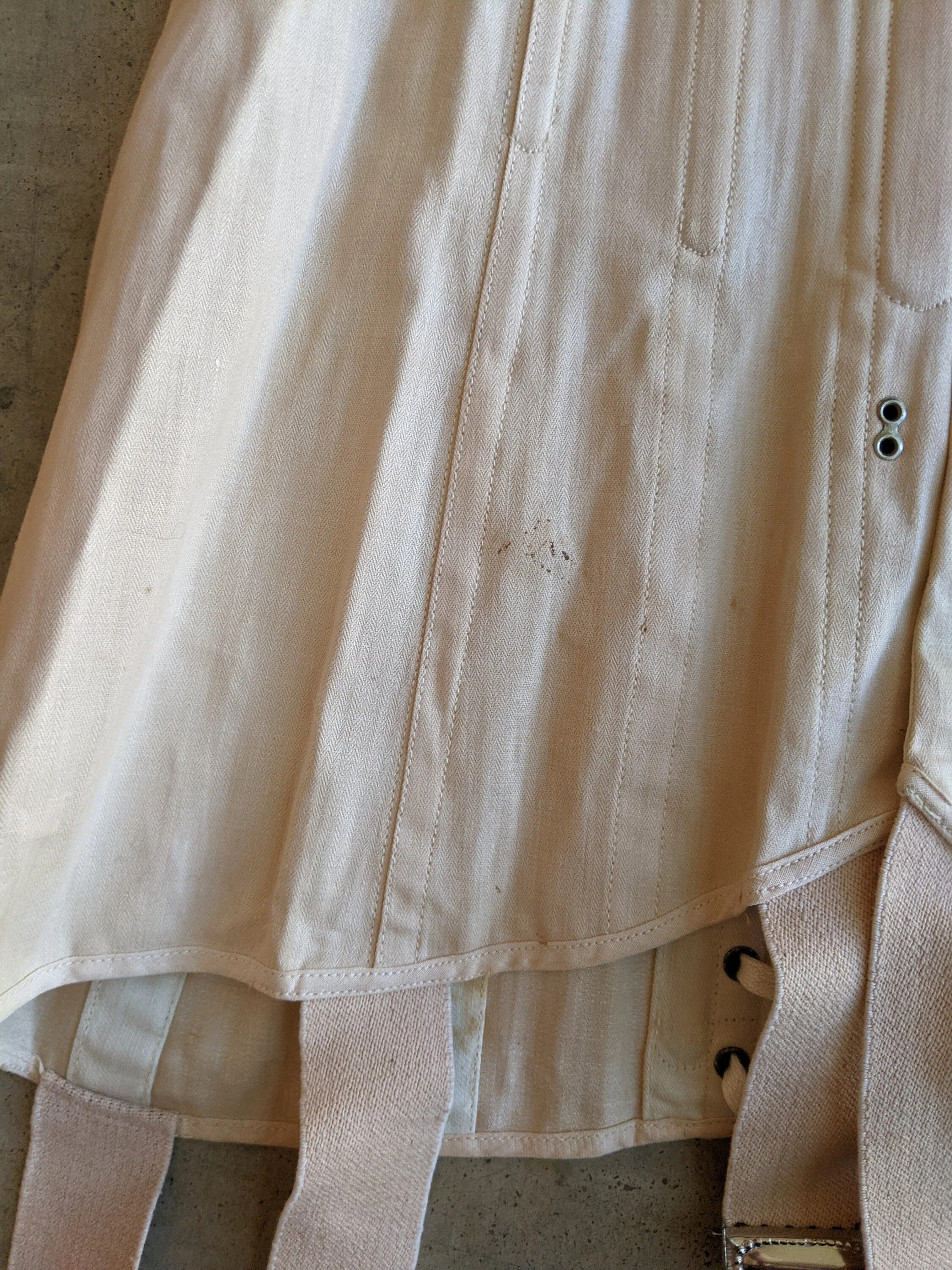 C. Late 10s Kabo Corset - 21" Waist Antique Edwardian Lingerie Historical Fashion - Image 3
