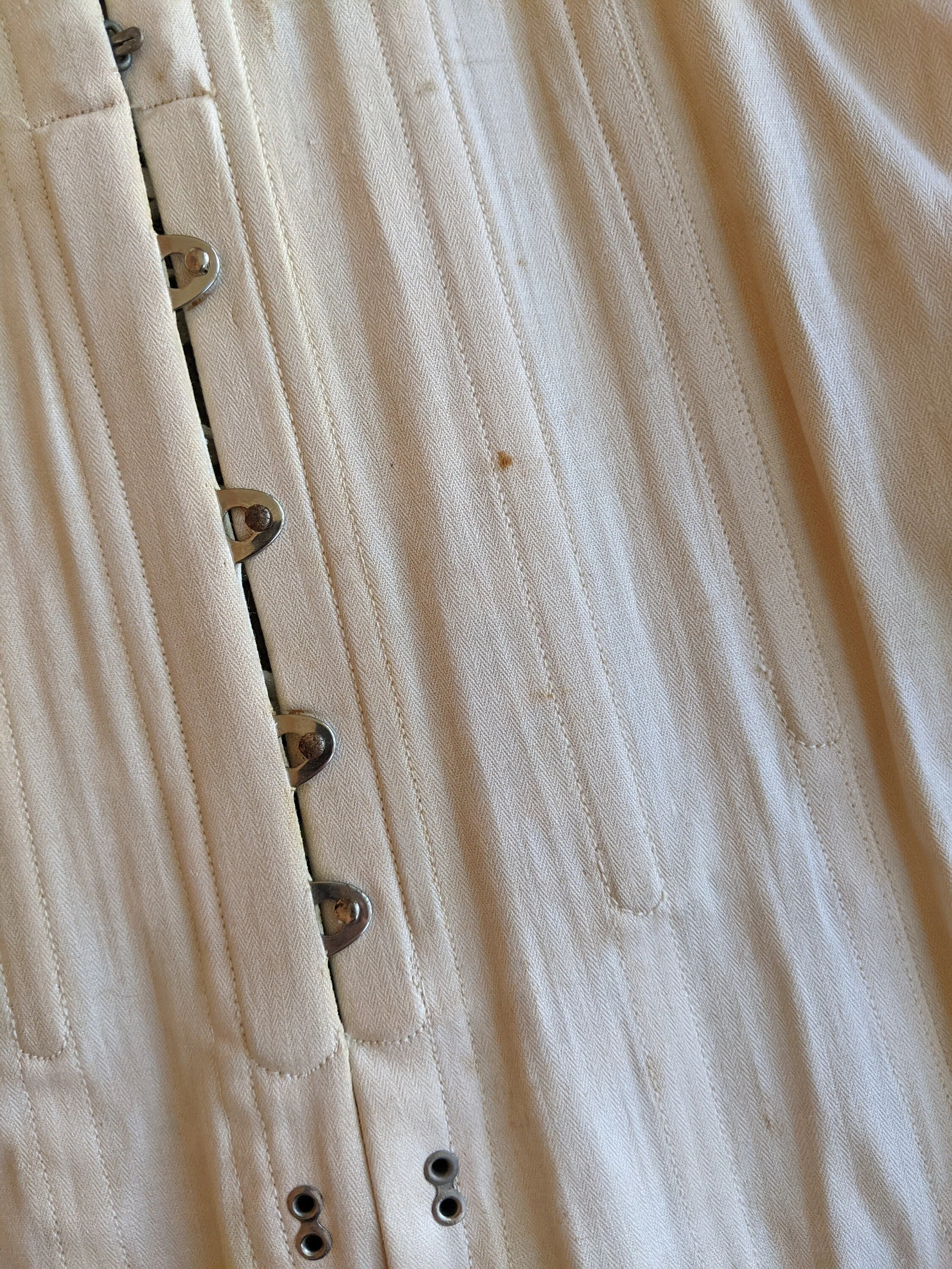 C. Late 10s Kabo Corset - 21" Waist Antique Edwardian Lingerie Historical Fashion - Image 4