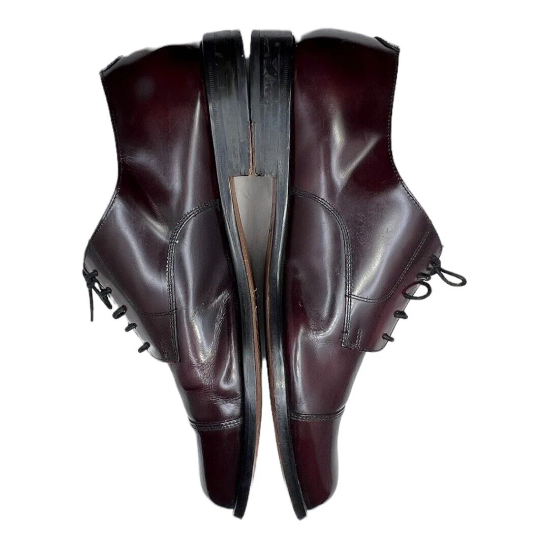 Caldwell Oxford Men's 14 D Burgundy Leather Captoe Lace Up 08331 by Cole Haan - Image 6