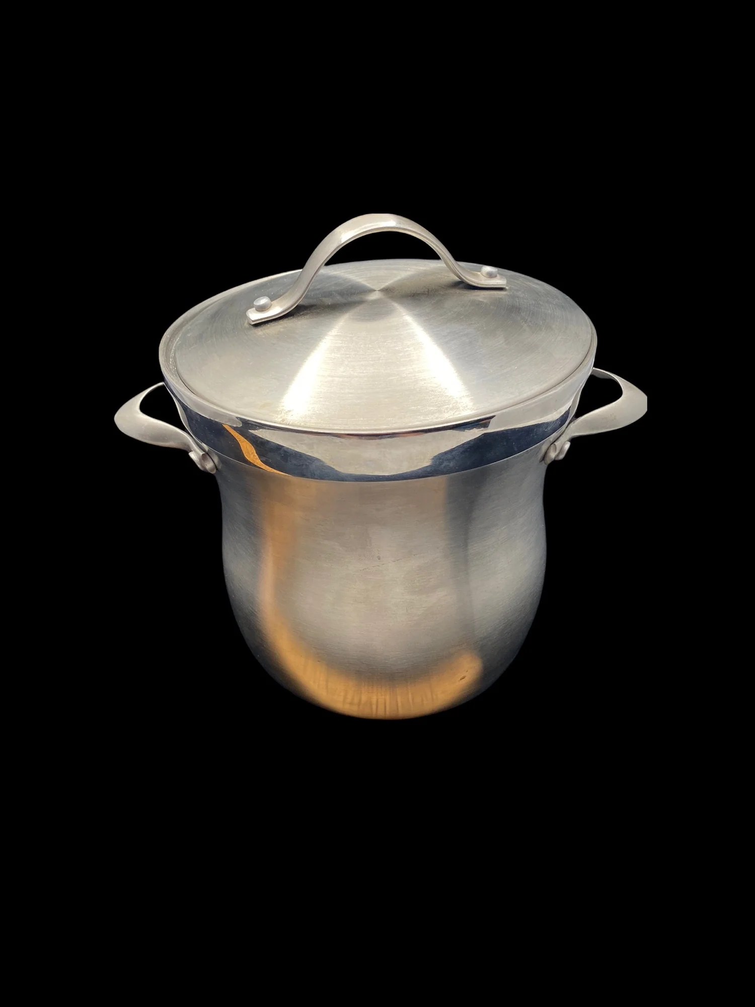 Calphalon Stainless Steel Large Ice Bucket with Lid and Scoop by Calphalon - Image 2