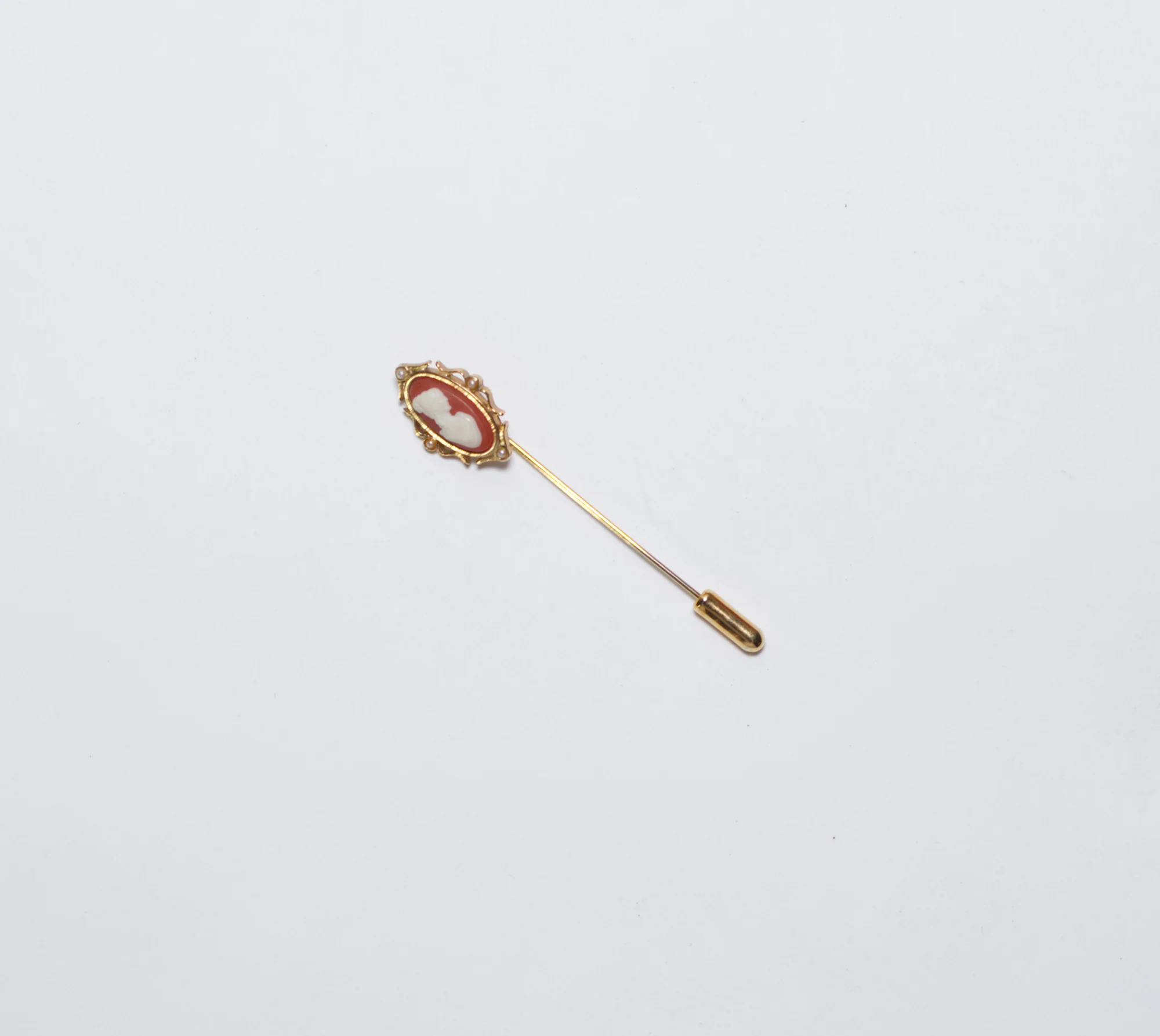 Cameo Stick Pin By Avon - Image 3