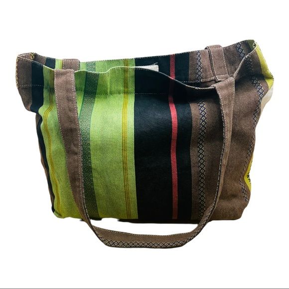 Canvas Tote Made In France Striped by Les Toiles Du Soleil - Image 3