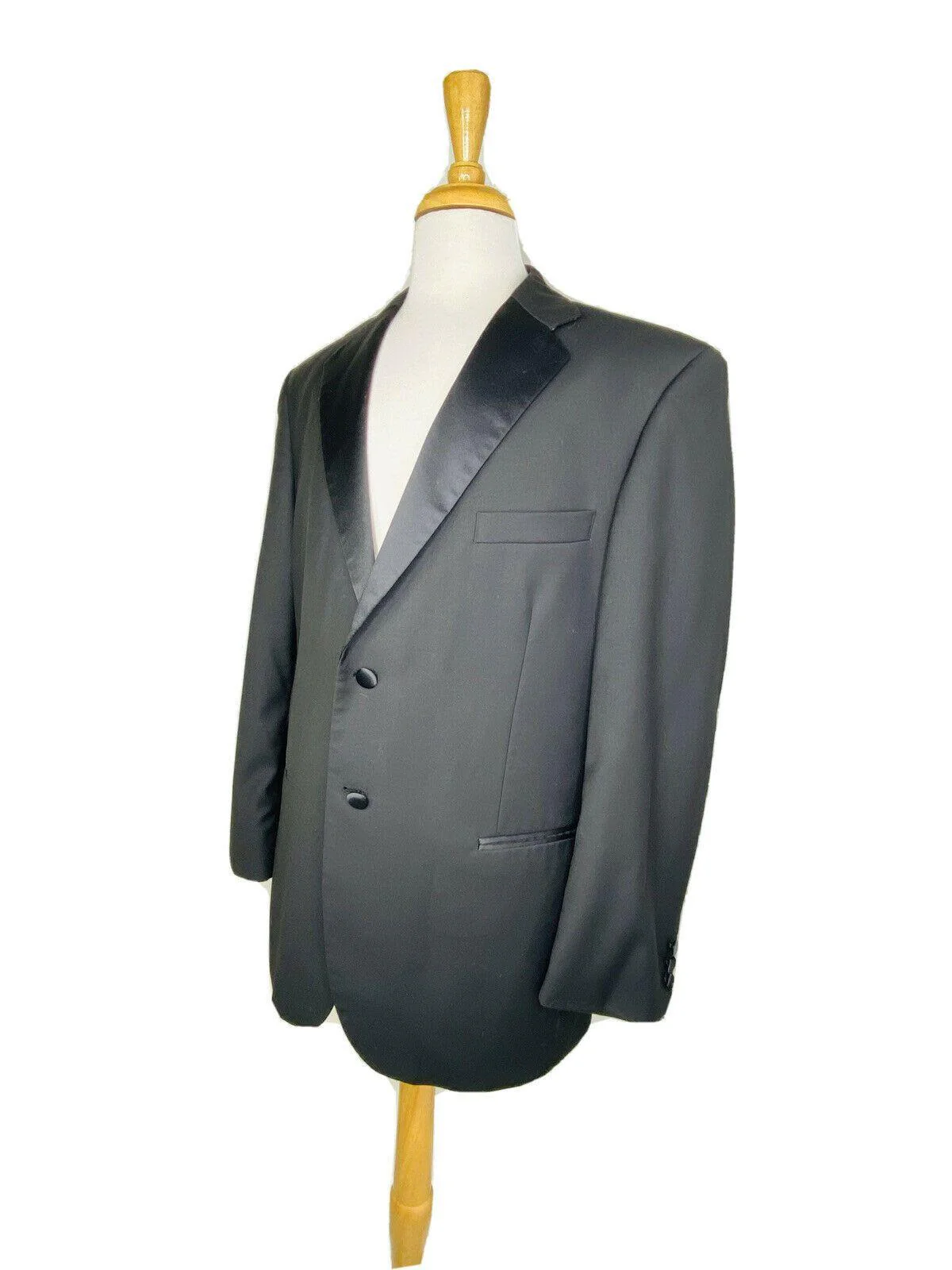 Caravelli Men's Black 2 Button Tuxedo Jacket by Caravelli - Image 10
