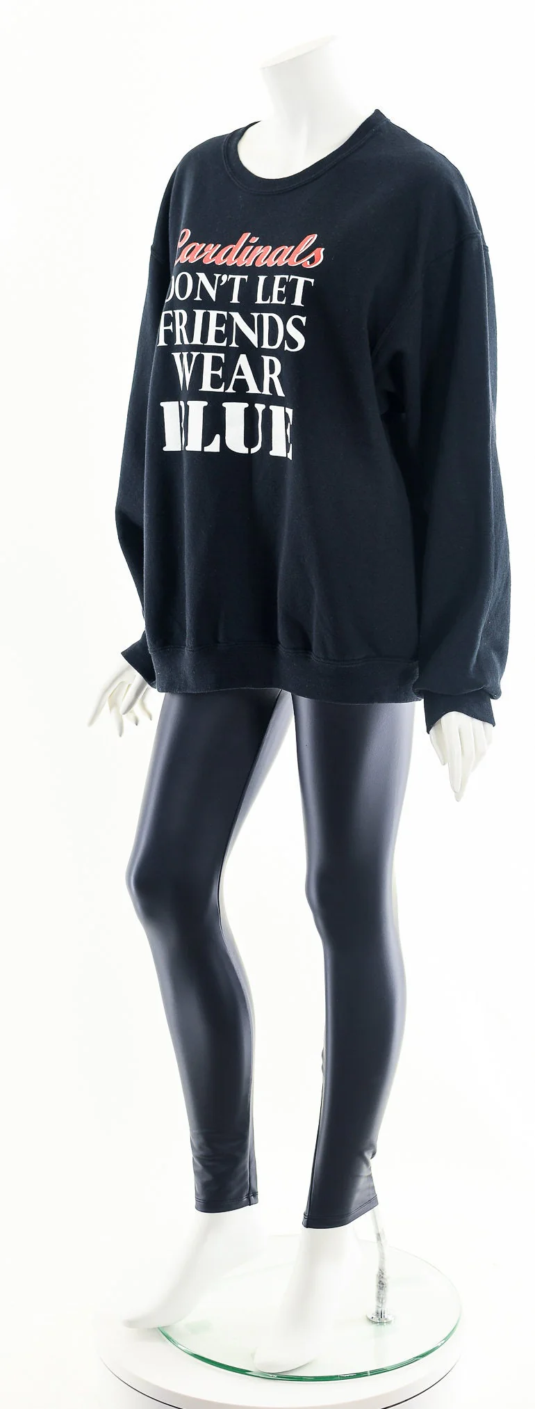 Cardinals Black Merch Sweatshirt by Jerzees Nublend - Image 10