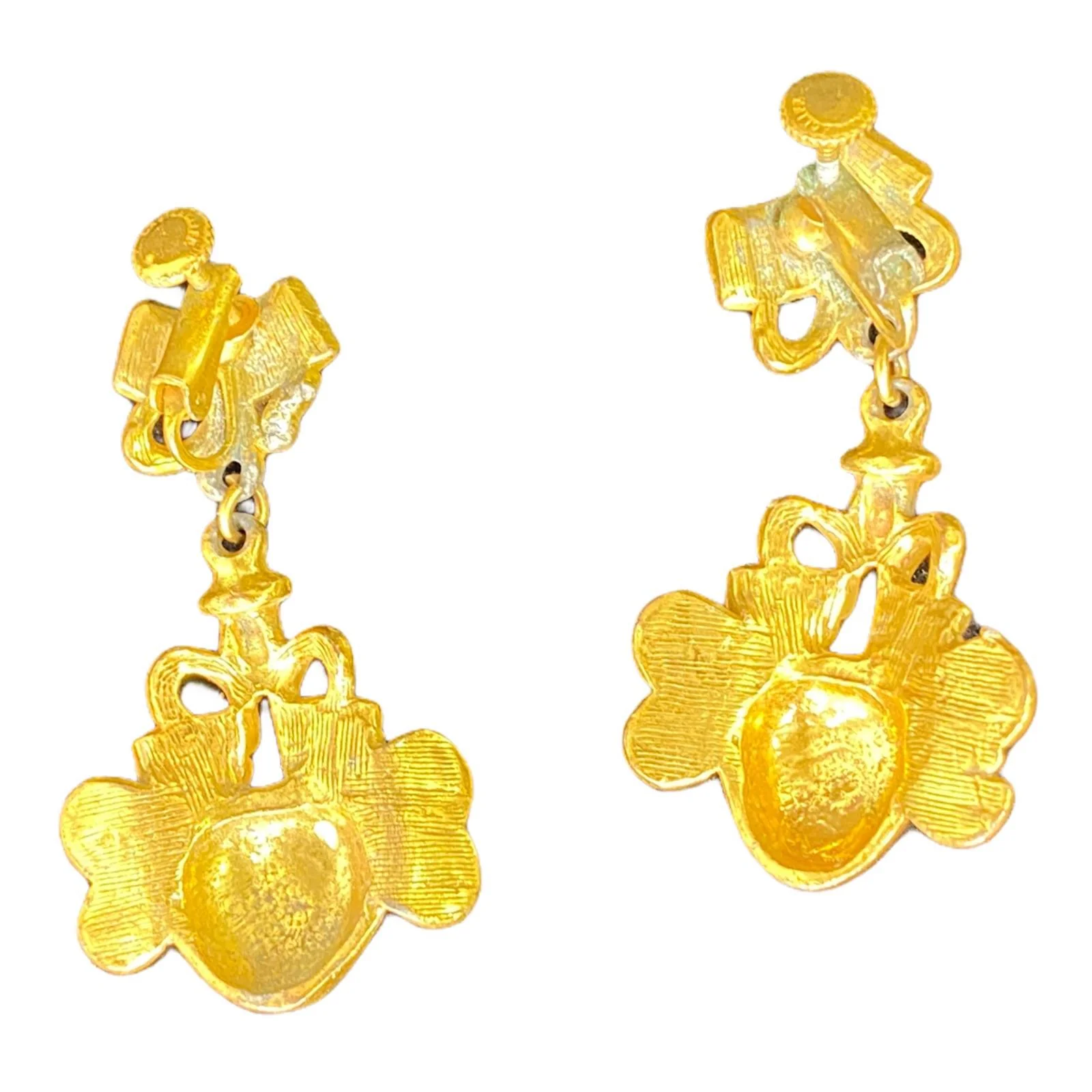 Castlecliff's Lawrence Vrba Warrior Vintage Earrrings by Castlecliff's Lawrence Vrba - Image 2