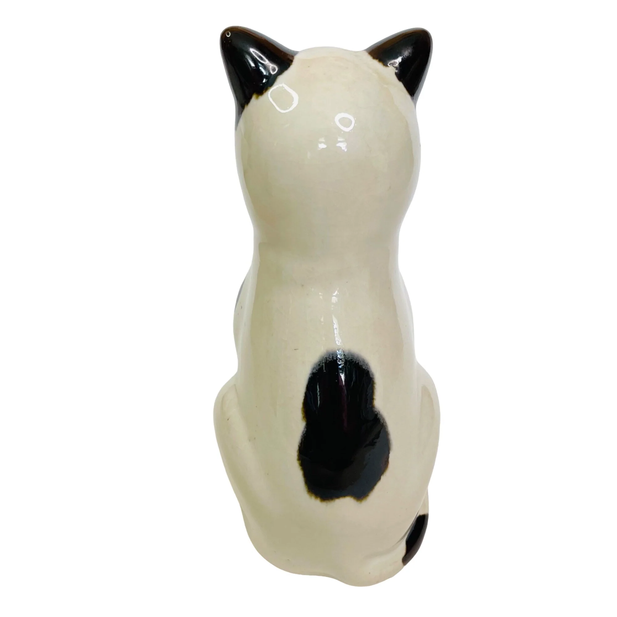 Cat Figurine Vintage Nantucket Home Tall Sitting By Nantucket Home - Image 5