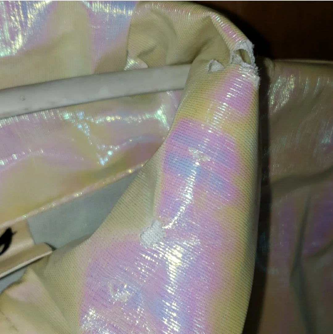 Cellophane Nylon Iridescent Jacket by Sass - Image 7