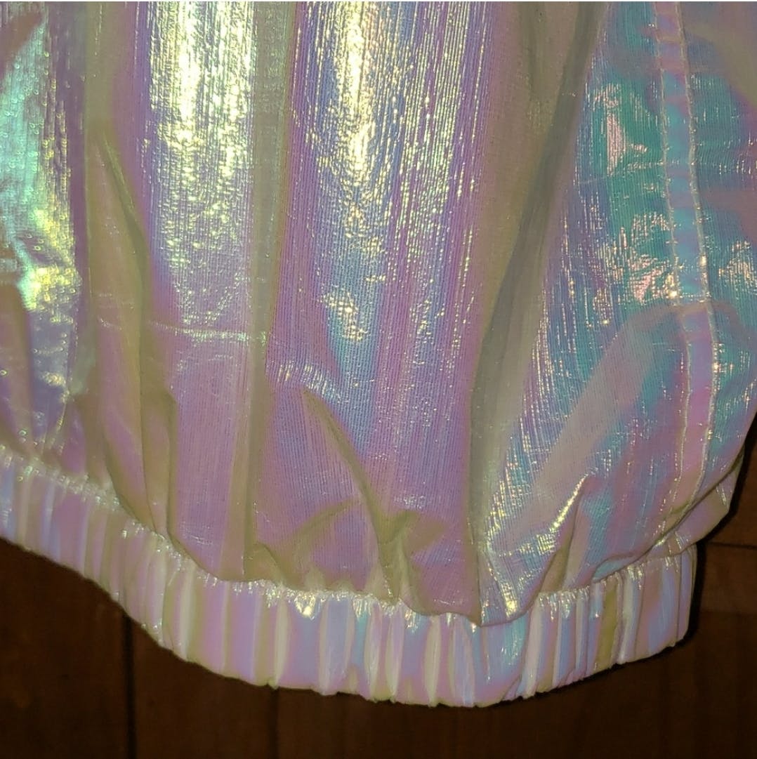 Cellophane Nylon Iridescent Jacket by Sass - Image 8