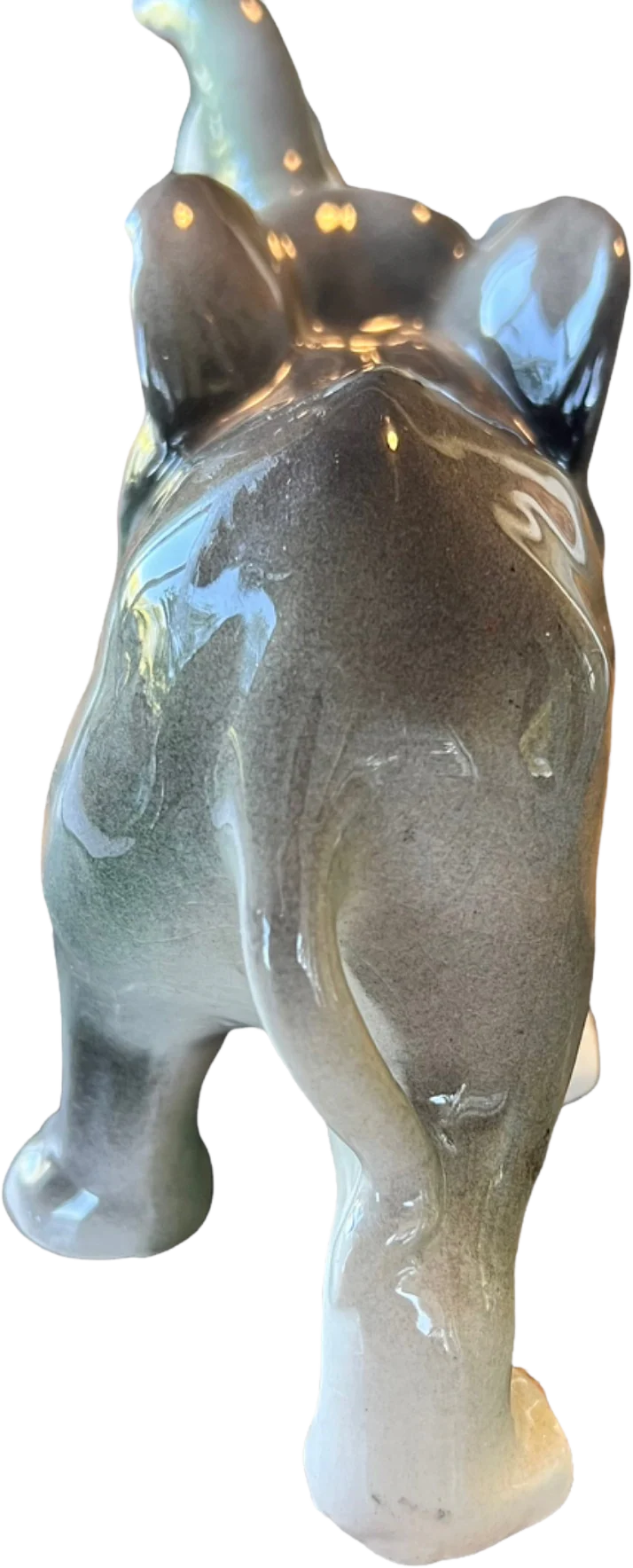 Ceramic Elephant Figurine Decor Japan - Image 2