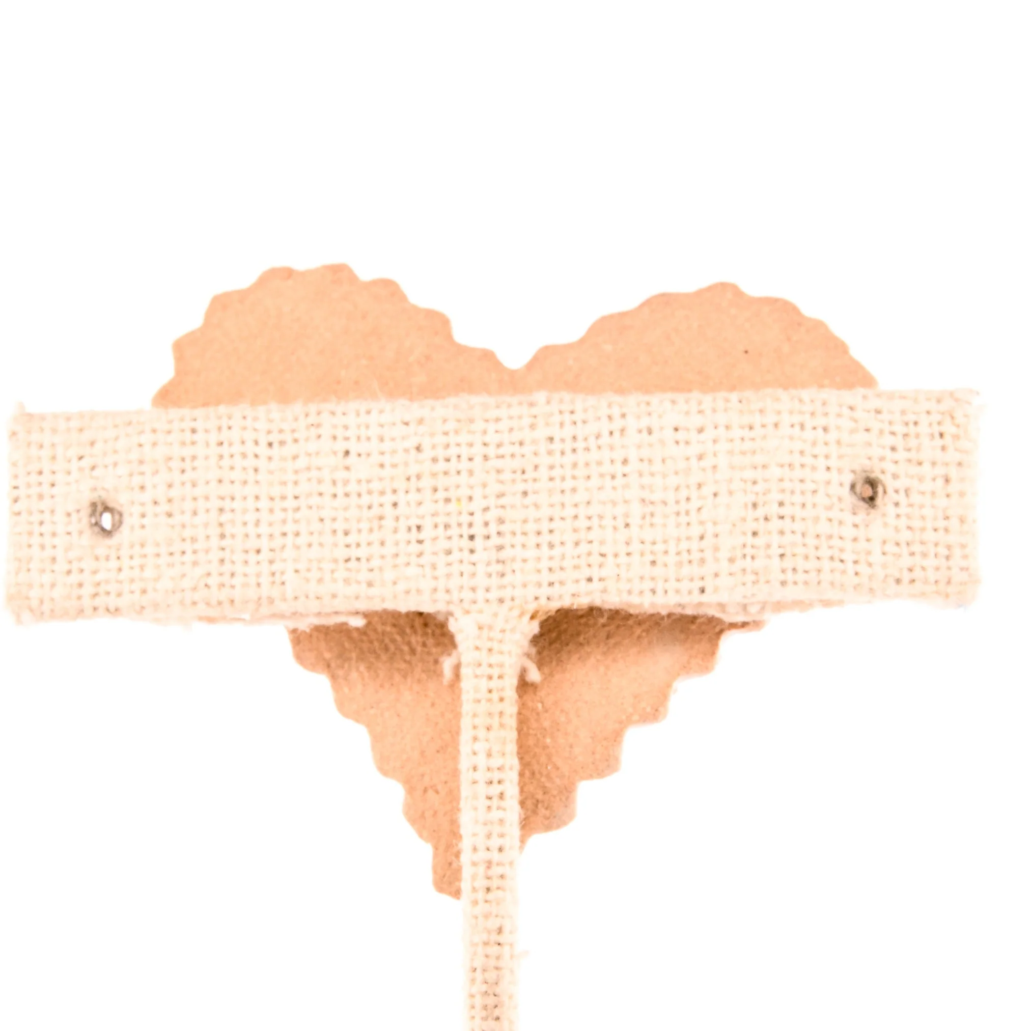 Ceramic Rose Heart Brooch Pin - Image 5