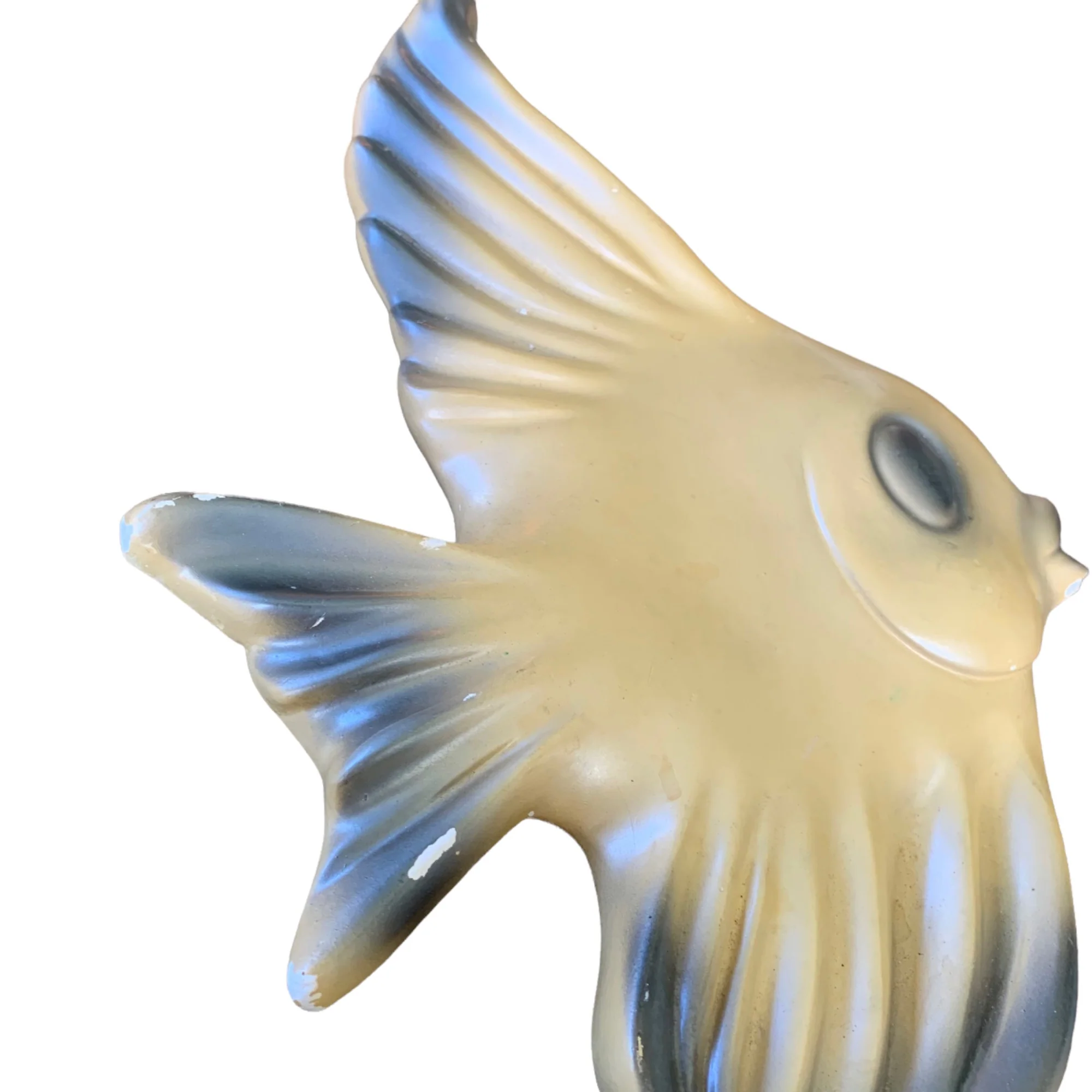 Chalkware Fish Mcm Wall Hanging - Image 10