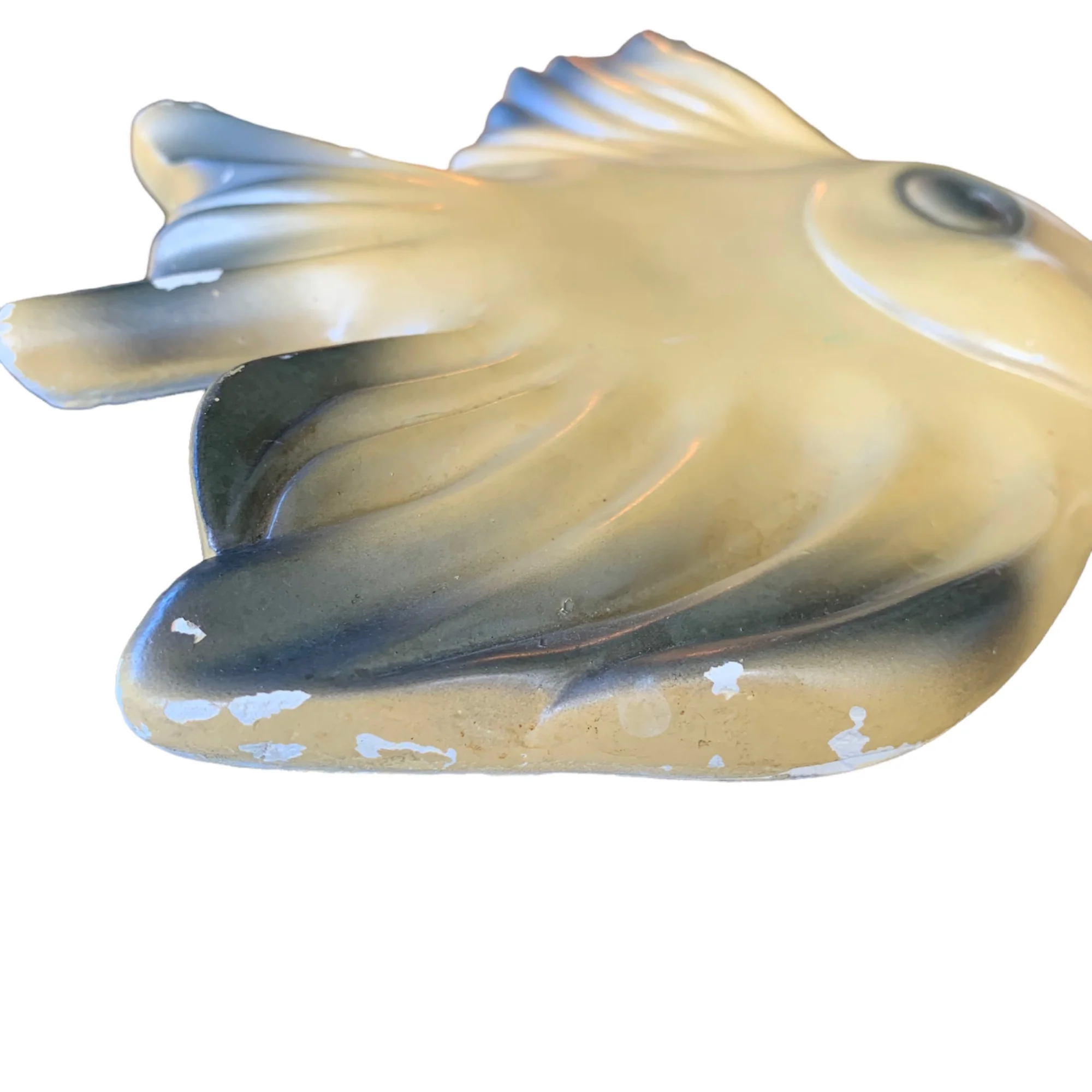 Chalkware Fish Mcm Wall Hanging - Image 3