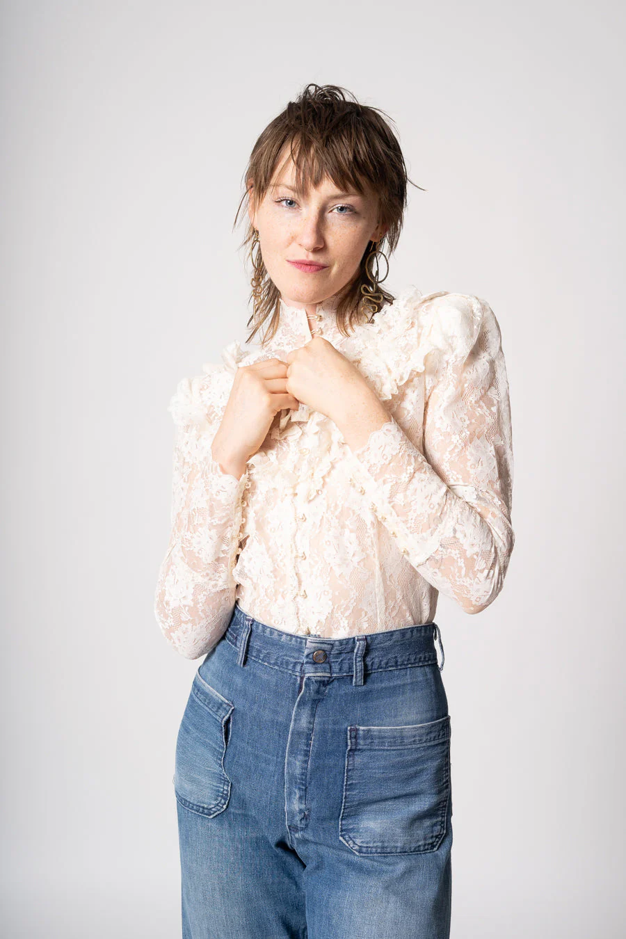 Charlotte Lace Blouse - Image 4