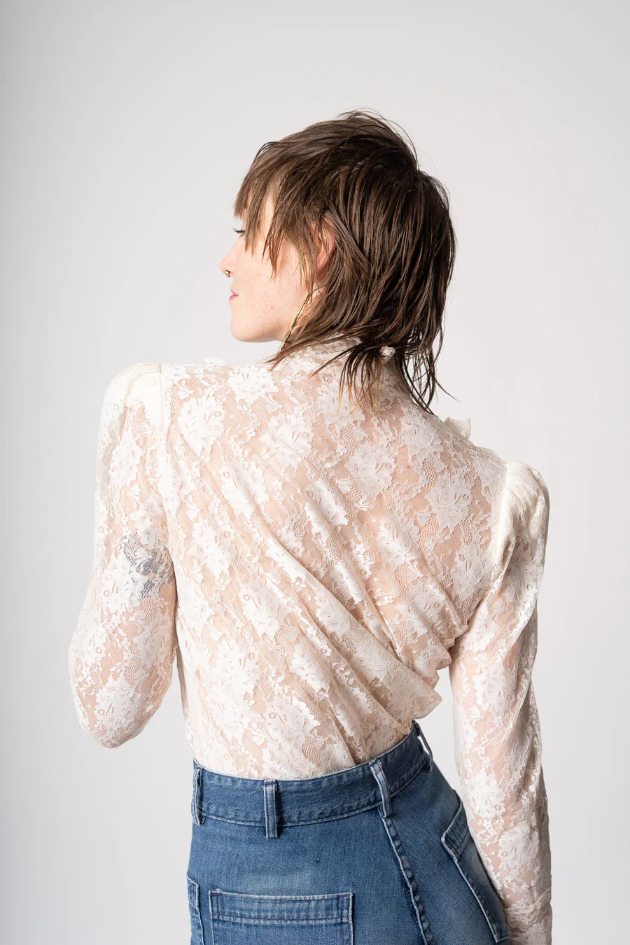 Charlotte Lace Blouse - Image 7