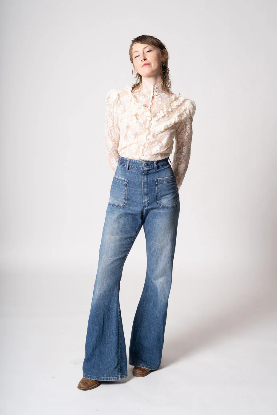 Charlotte Lace Blouse - Image 9