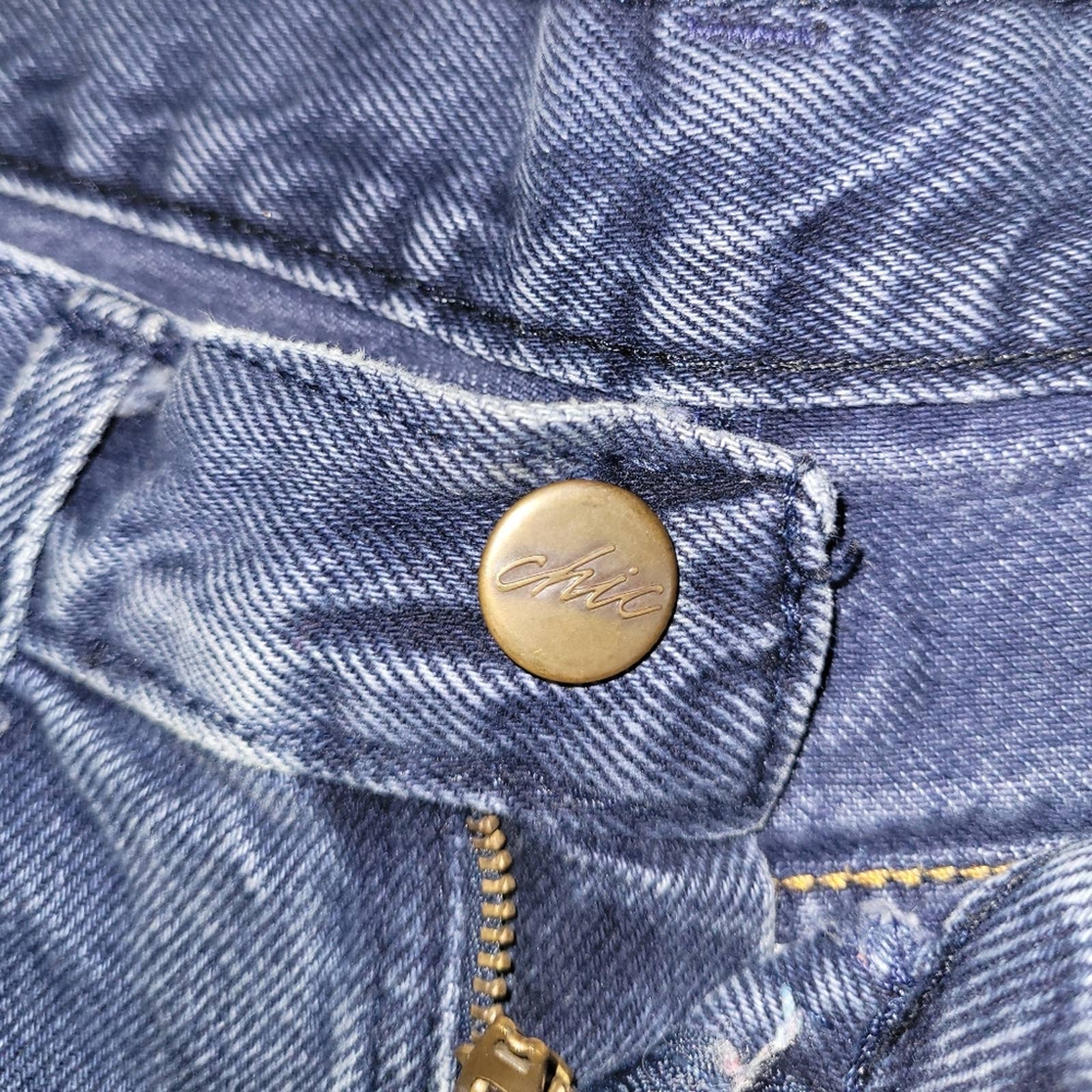 Chic Vintage Medium Wash High Waist Mom Jeans by Chic - Image 6