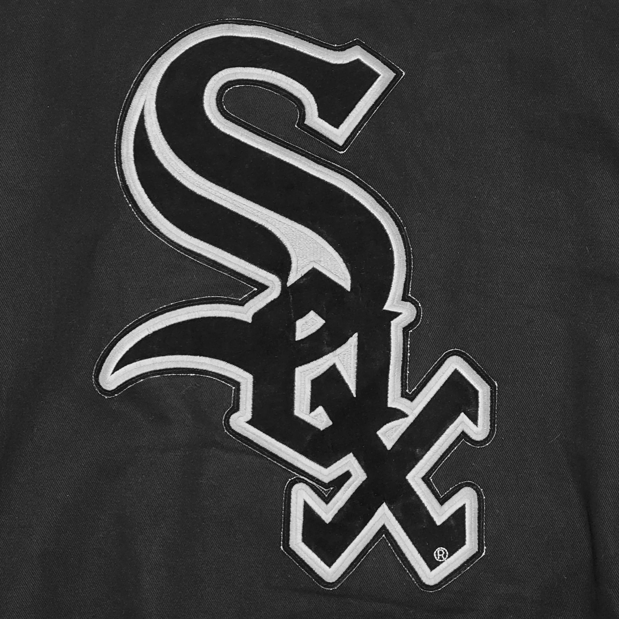 Chicago White Sox Vintage 90s Jeff Hamilton Varsity Jacket Leather Sleeve Mlb Genuine Merchandise Size Xl by Jeff Hamilton - Image 5