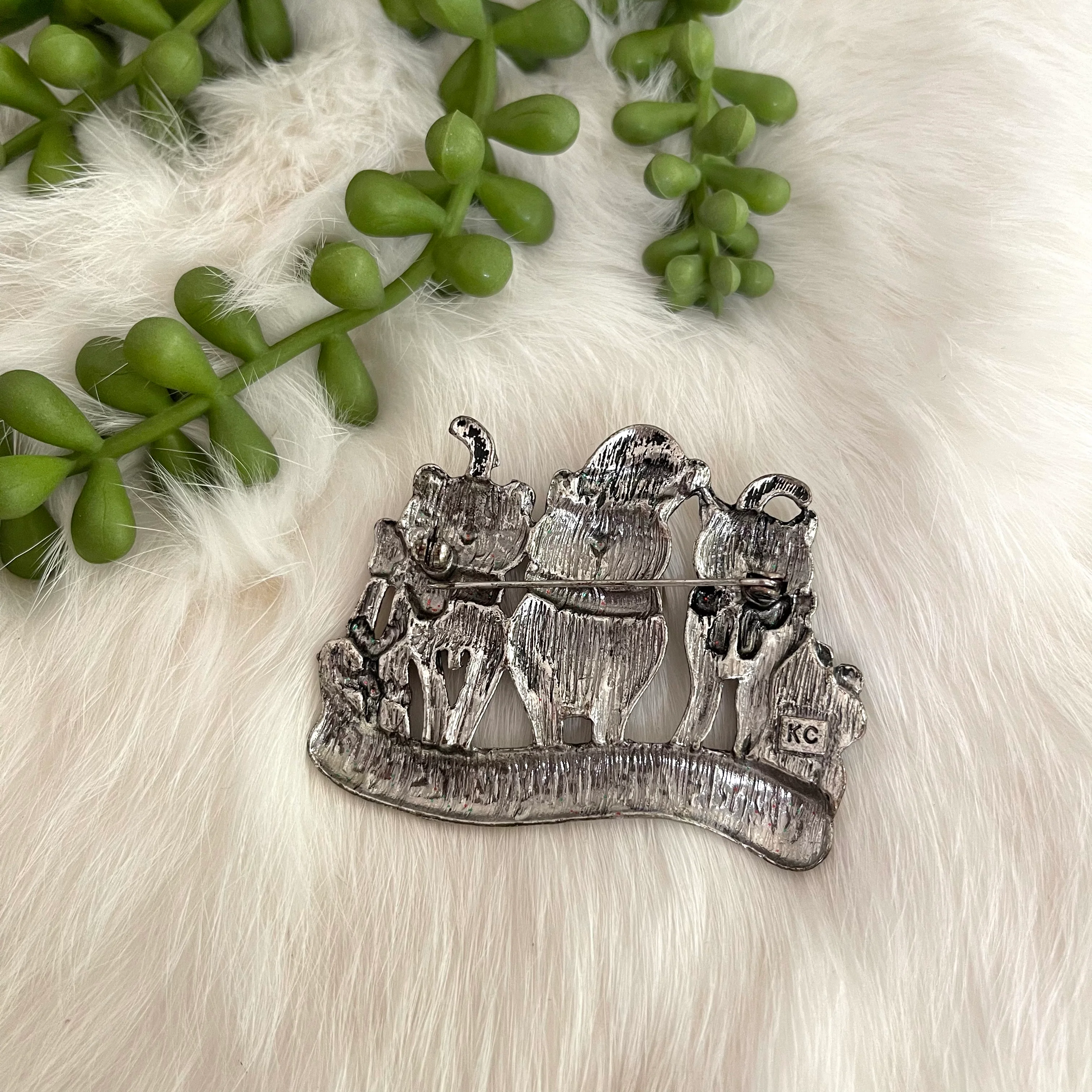 Christmas Cat Brooch Friends Are The Greatest Gift - Image 5