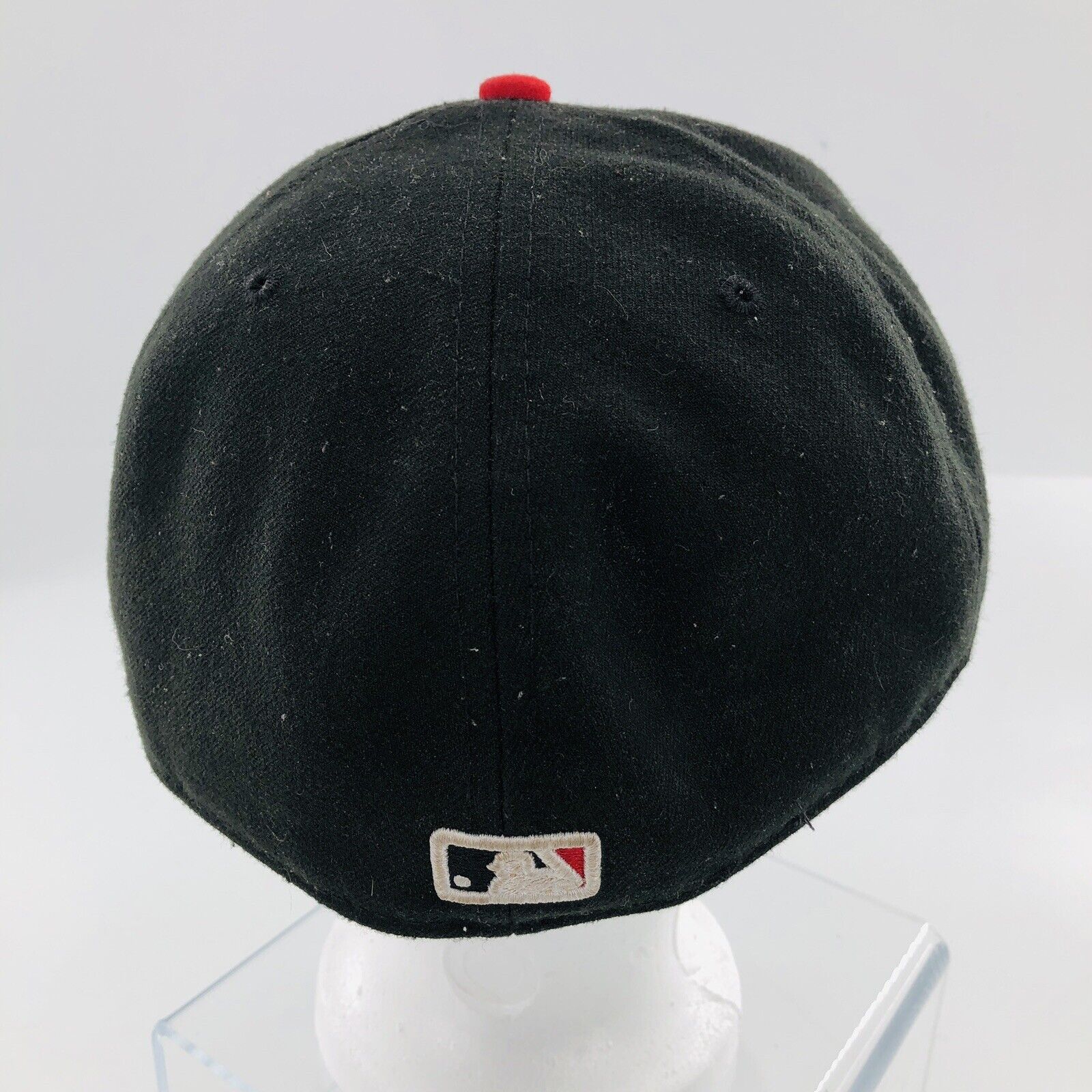 Cincinnati Reds Cool Base 59fifty Fitted Hat 7 5/8 Black Red On Field by New Era - Image 4