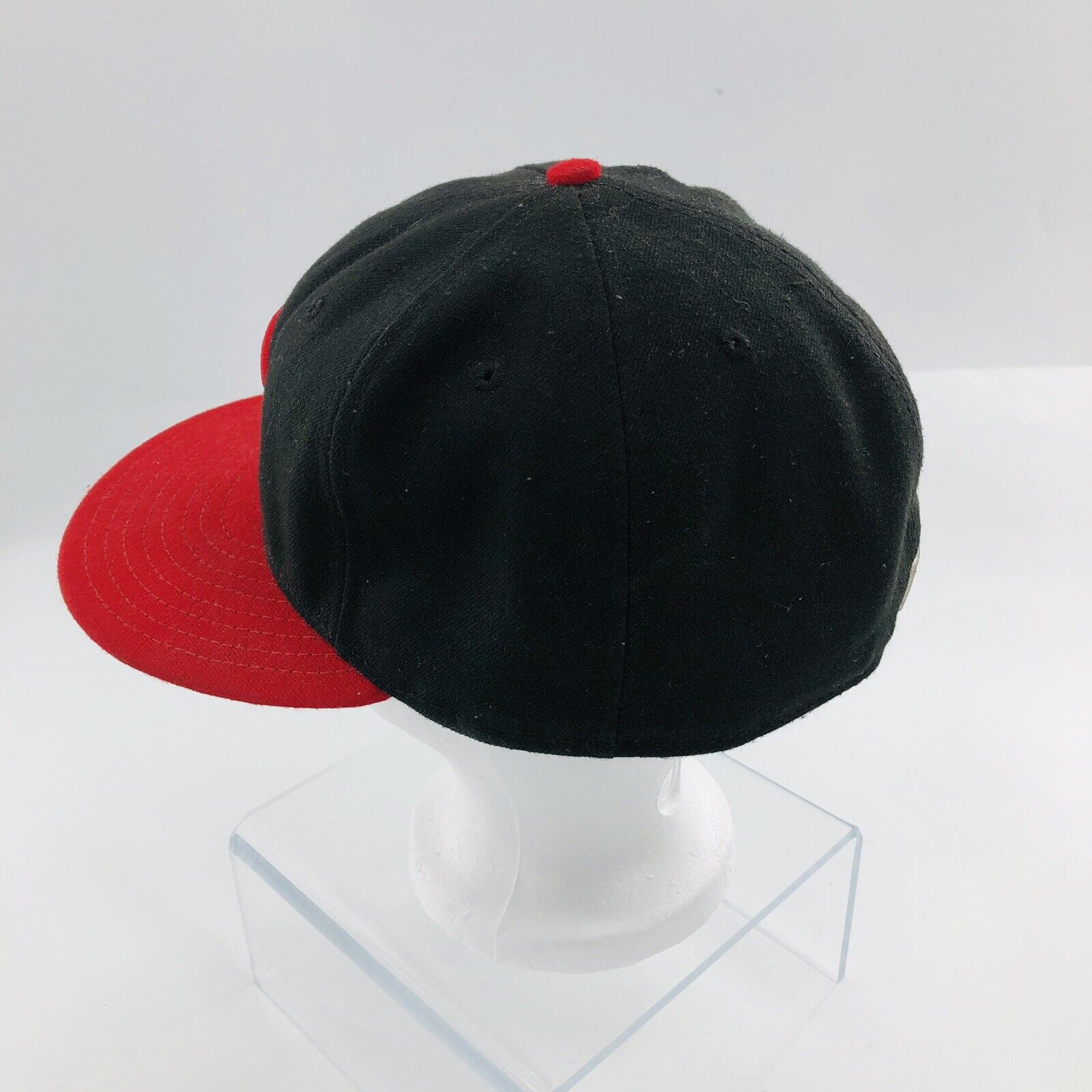 Cincinnati Reds Cool Base 59fifty Fitted Hat 7 5/8 Black Red On Field by New Era - Image 5