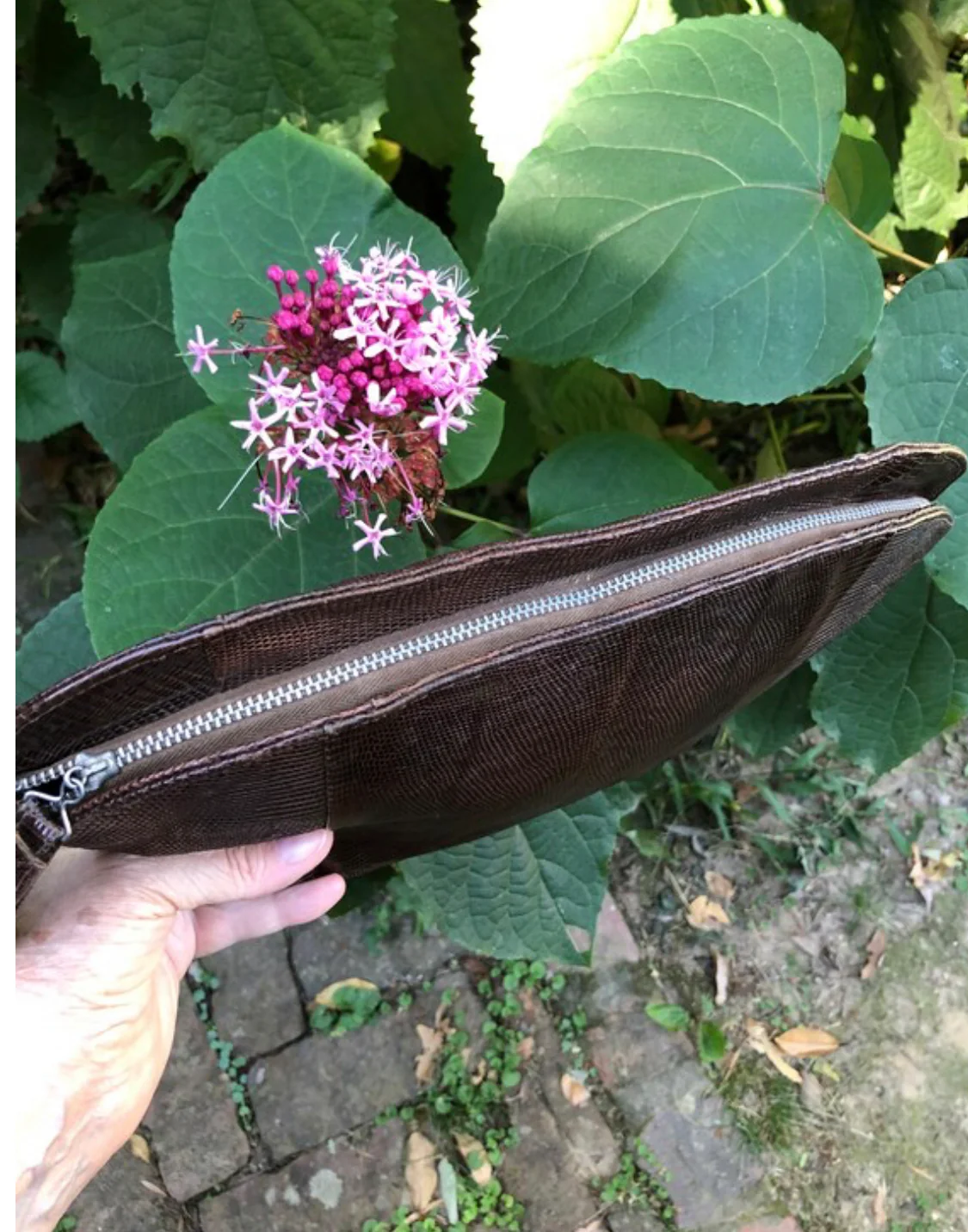 Circa 40s Lizard Clutch - Image 8