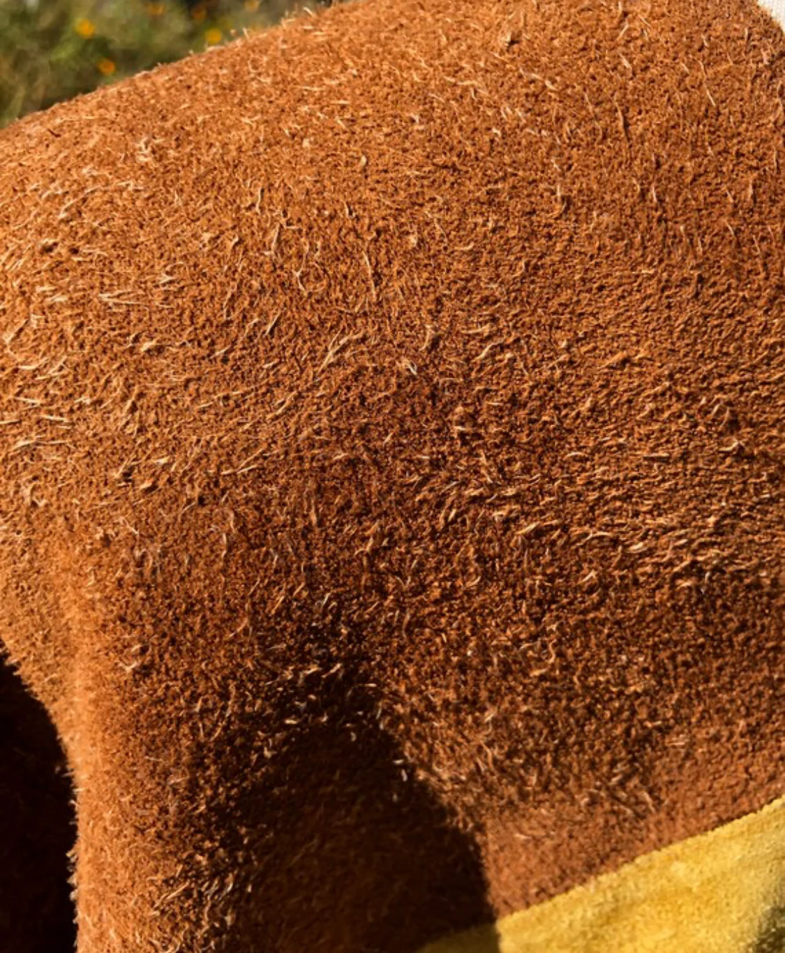 Circa 70s Suede Poncho - Image 8