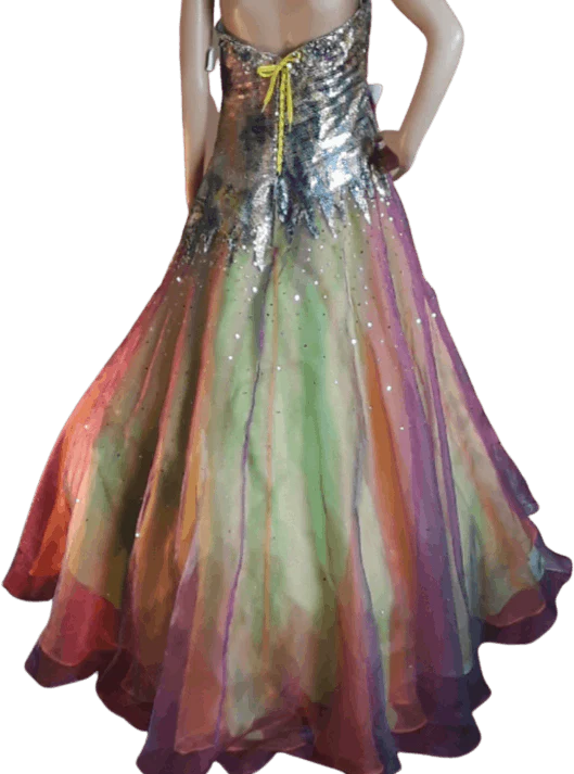 Clarisse Festive Prom Dress, Sz 14 by Clarisse - Image 2