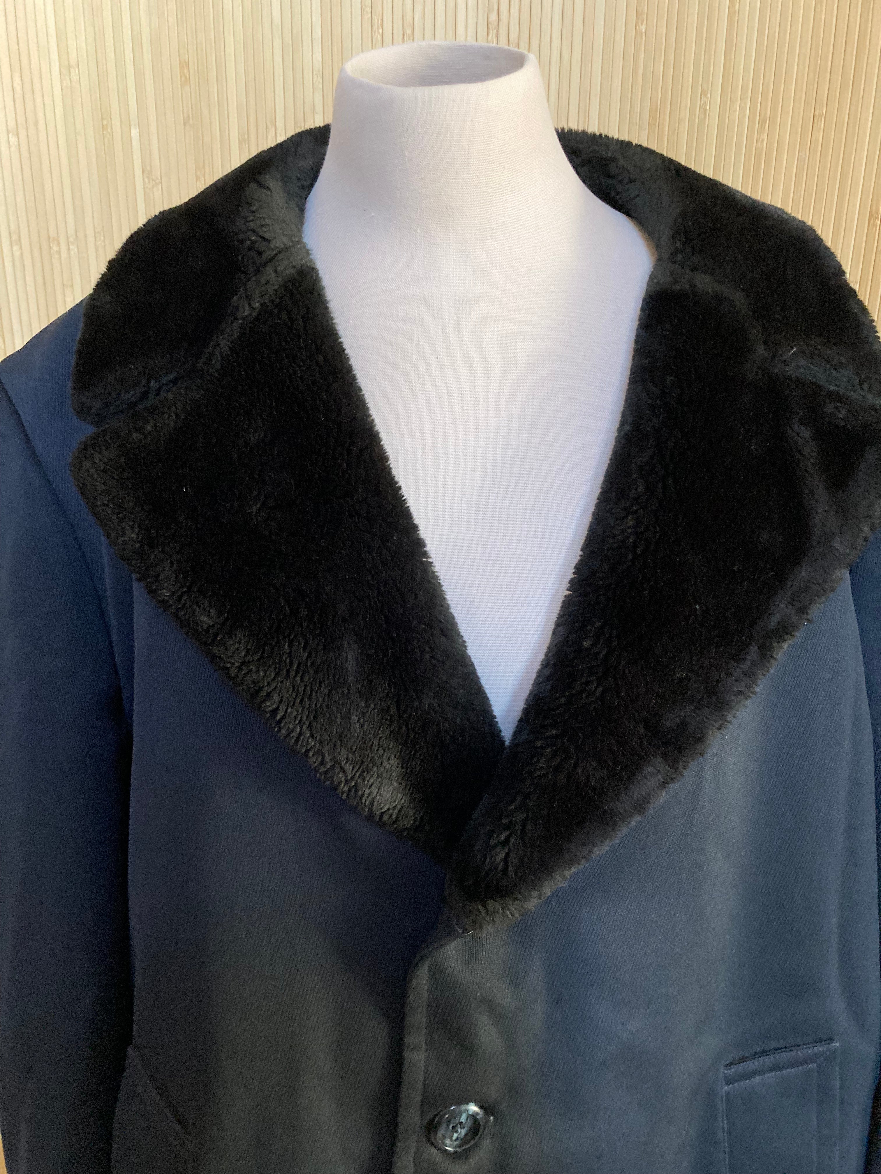Classic Faux Fur Collared Coat By Zero King - Image 4