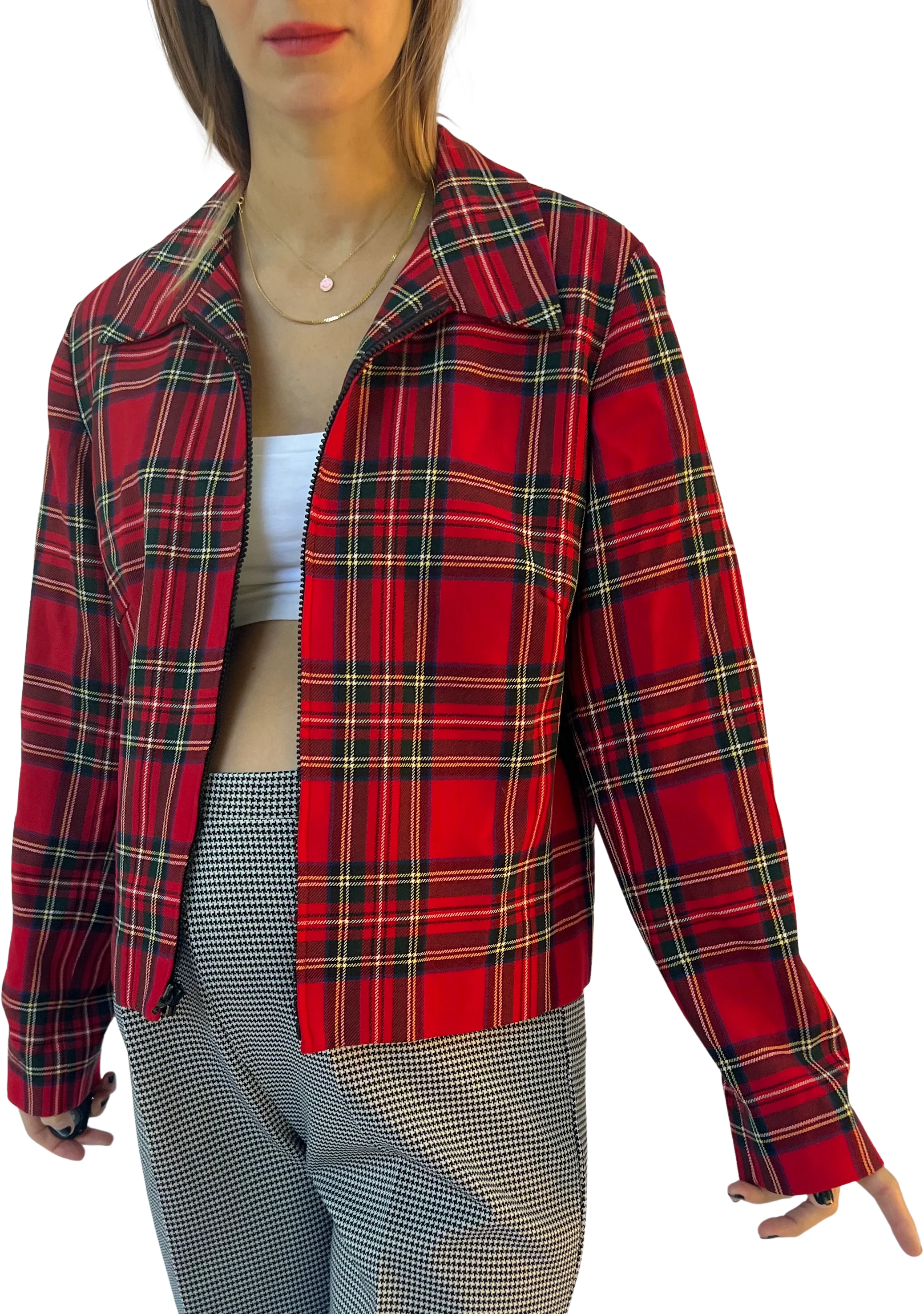 Classic Plaid Zip Up Jacket by Pendleton