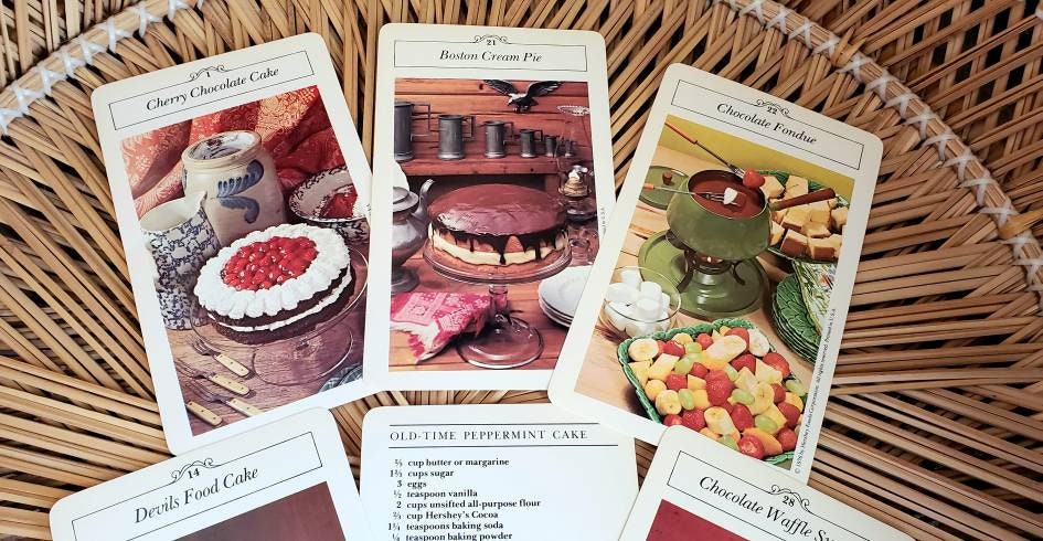 Clearance 1976 From Hershey's Cocoa The Dessert Collector Cookbook - Image 5