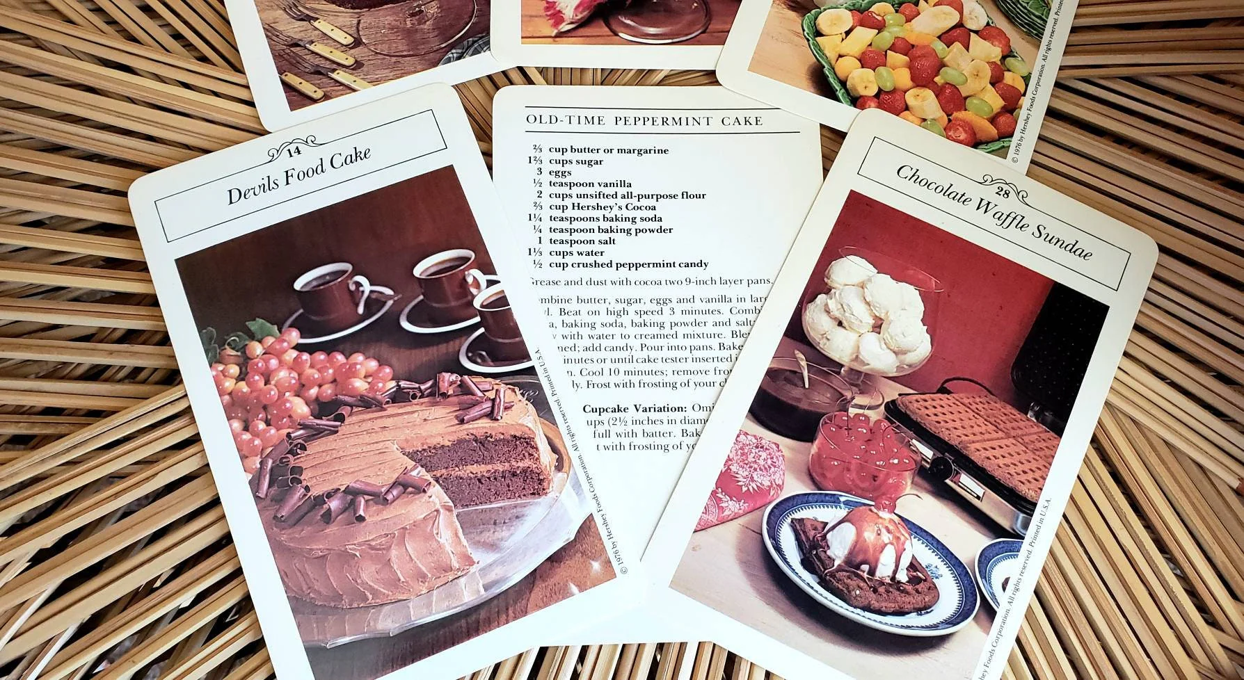 Clearance 1976 From Hershey's Cocoa The Dessert Collector Cookbook - Image 6