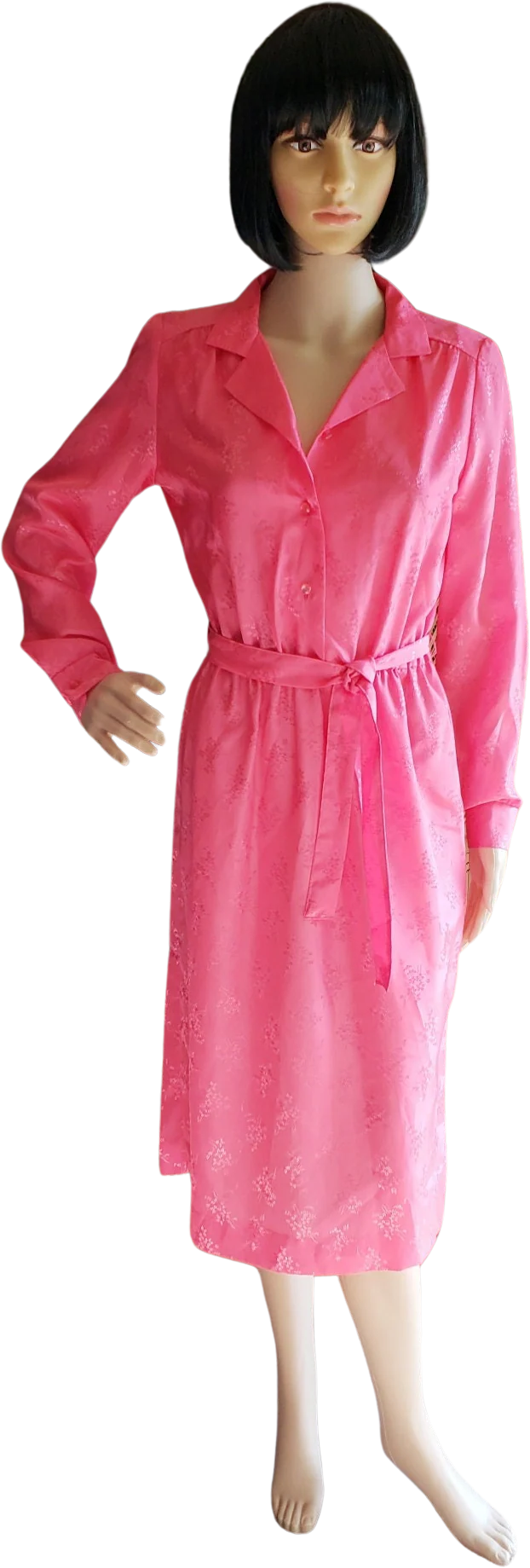 Clearance 70s Pink Dress by Jcpenney Fashions by Jcpenney Fashions