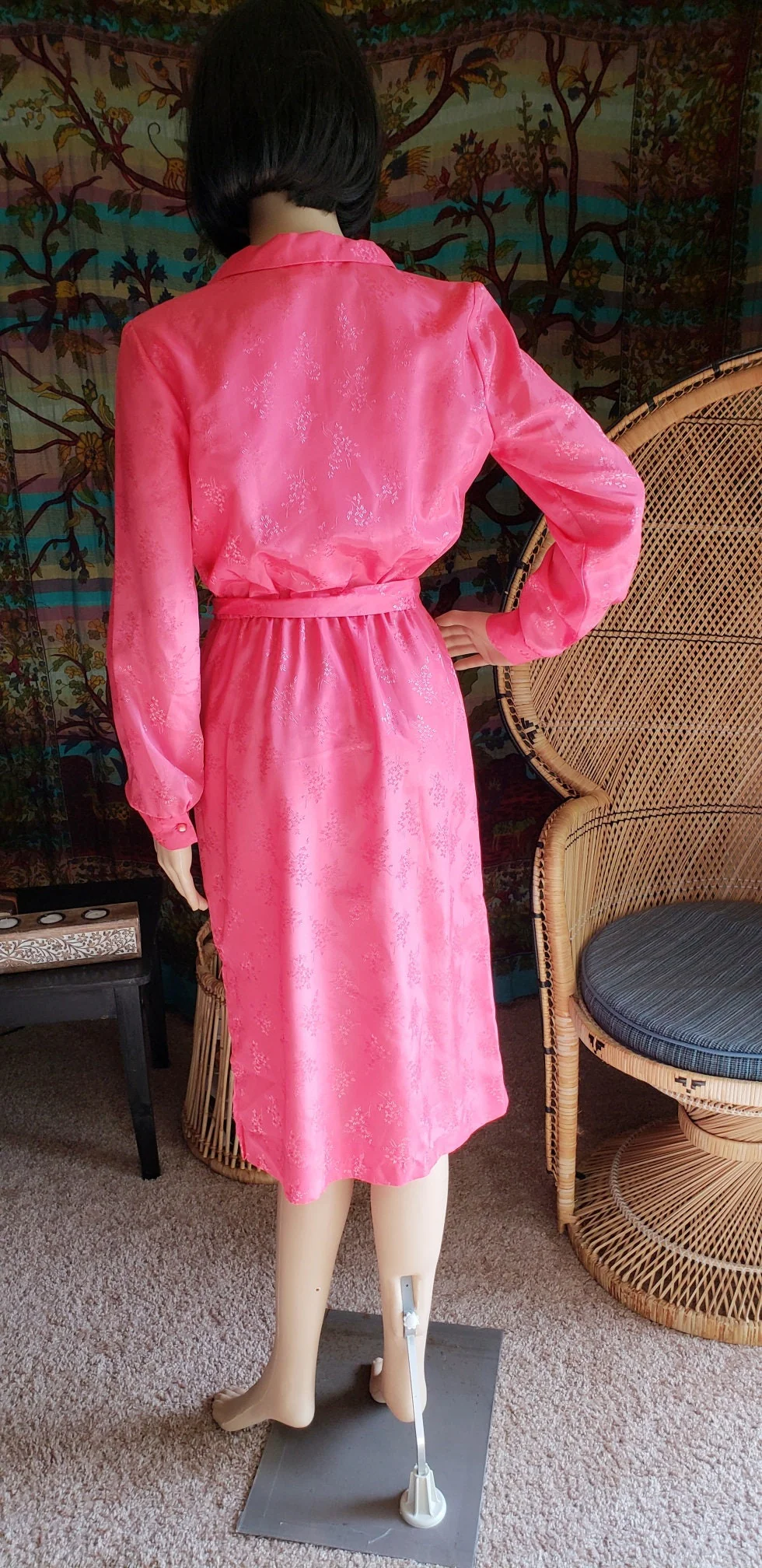 Clearance 70s Pink Dress by Jcpenney Fashions by Jcpenney Fashions - Image 2