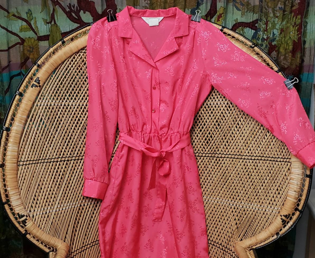 Clearance 70s Pink Dress by Jcpenney Fashions by Jcpenney Fashions - Image 3